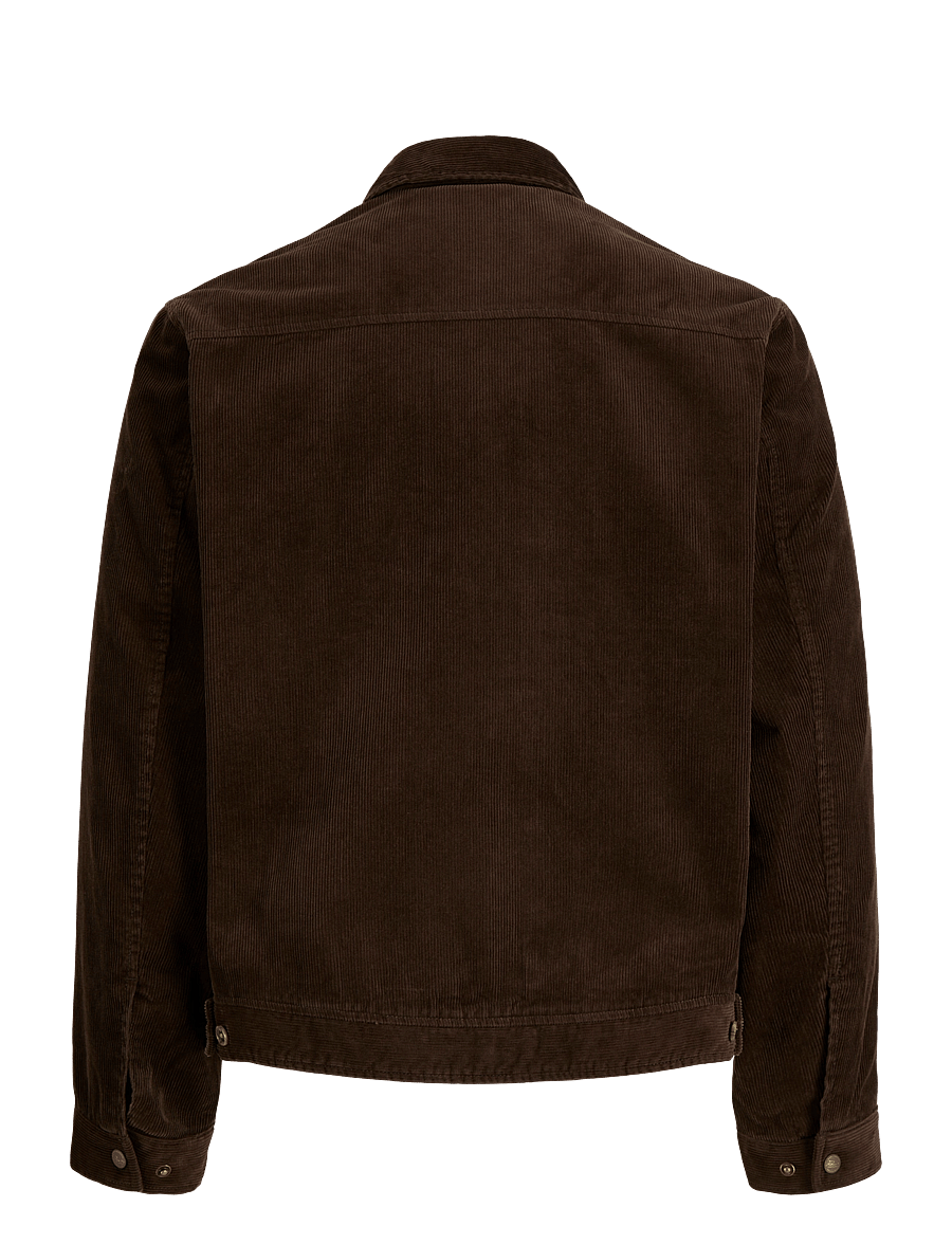 Jack & Jones - JPRBLULOYD CORDUROY JACKET - frühlingsjacken - hot fudge - 1