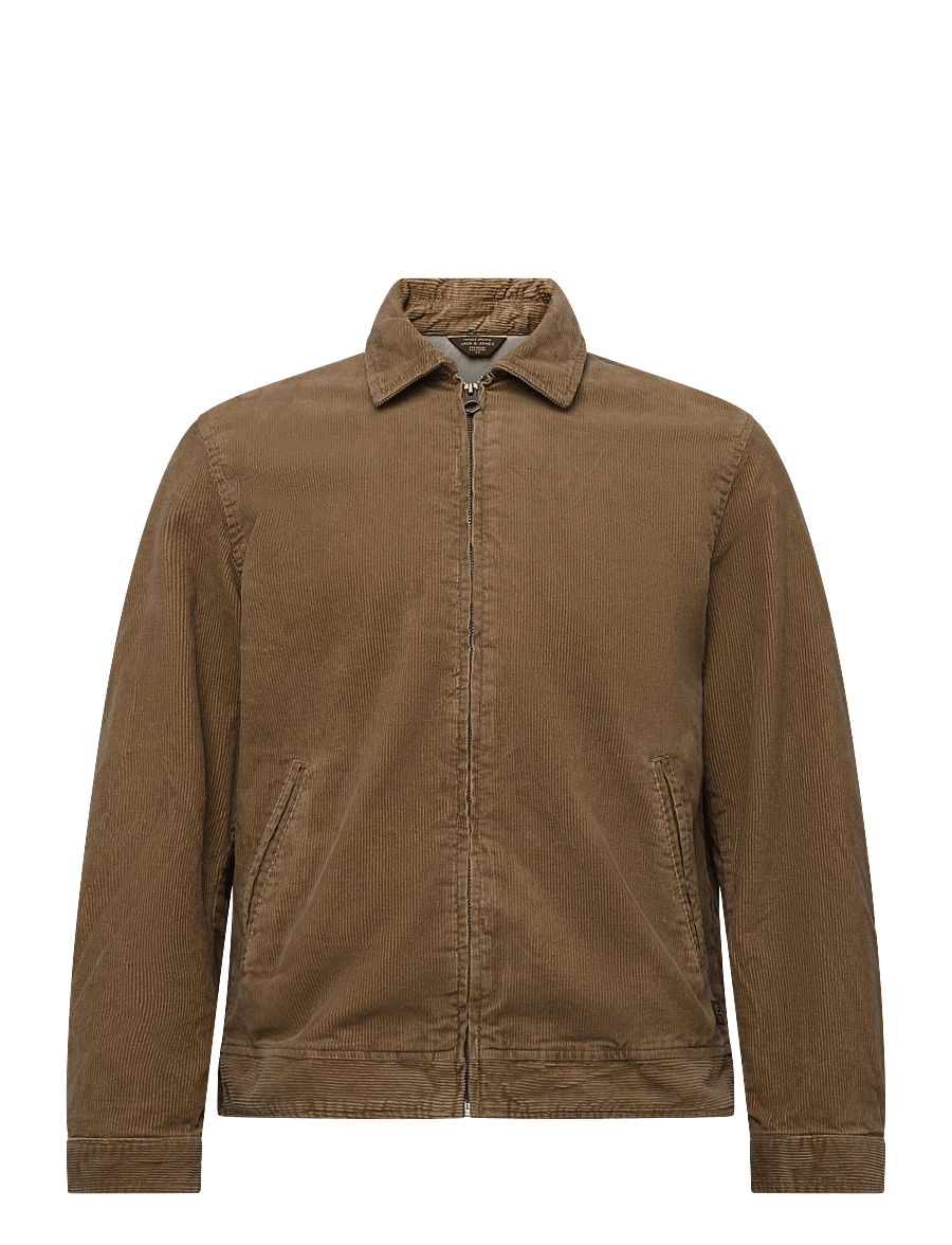 Jack & Jones - JPRBLULOYD CORDUROY JACKET - herbstjacken - petrified oak - 0
