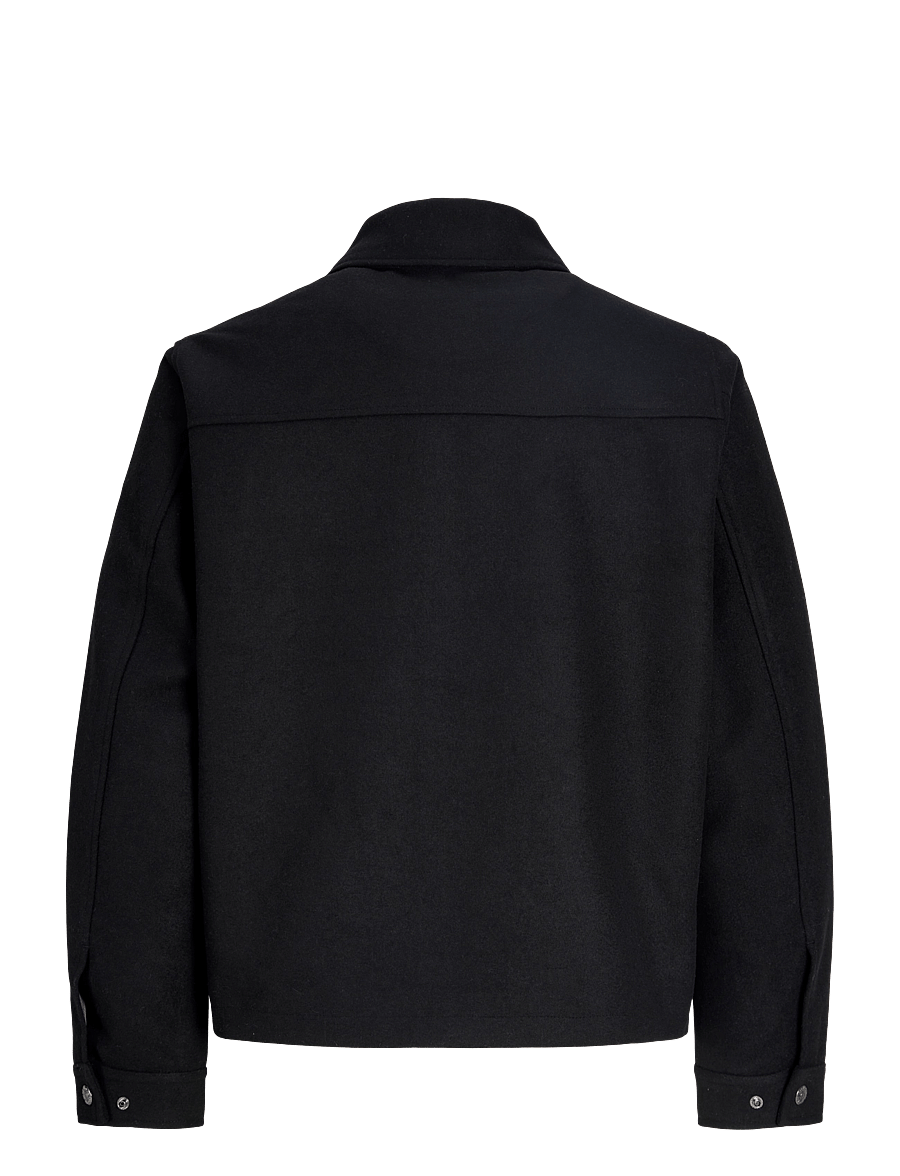Jack & Jones - JPRBLUWAKEFIELD WOOL BLEND JACKET SN - jackor - black - 1