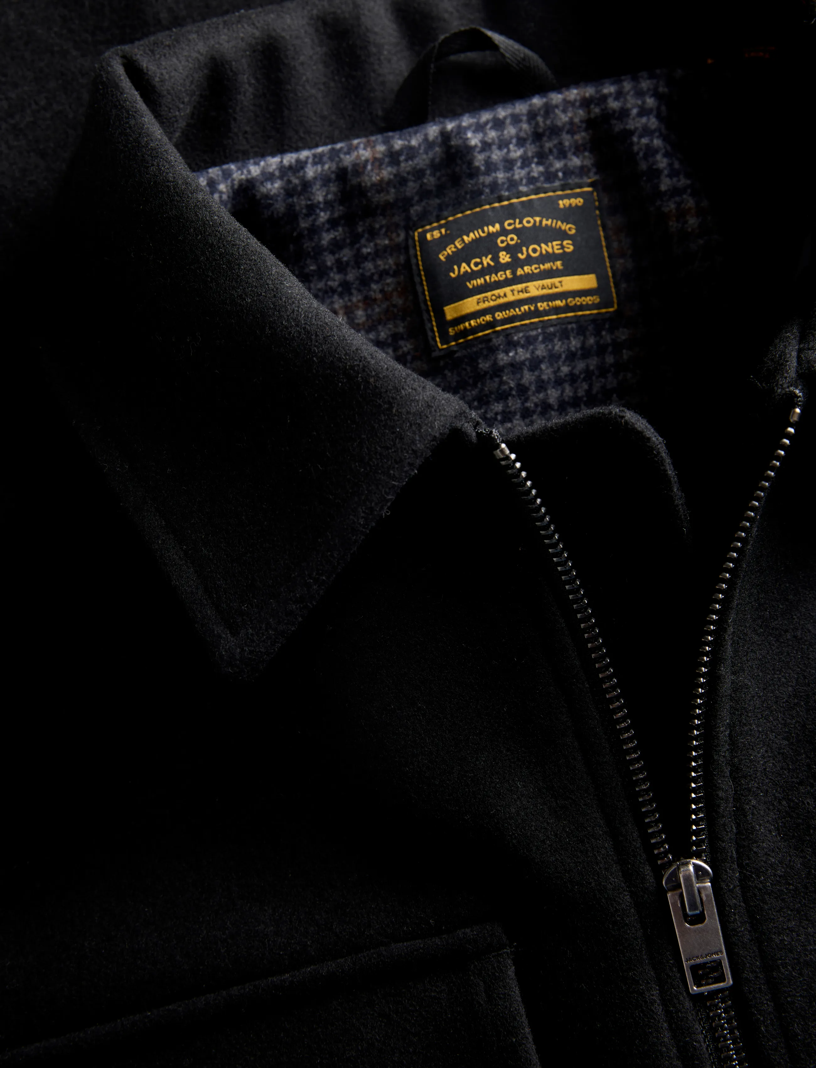 Jack & Jones - JPRBLUWAKEFIELD WOOL BLEND JACKET SN - jackor - black - 2