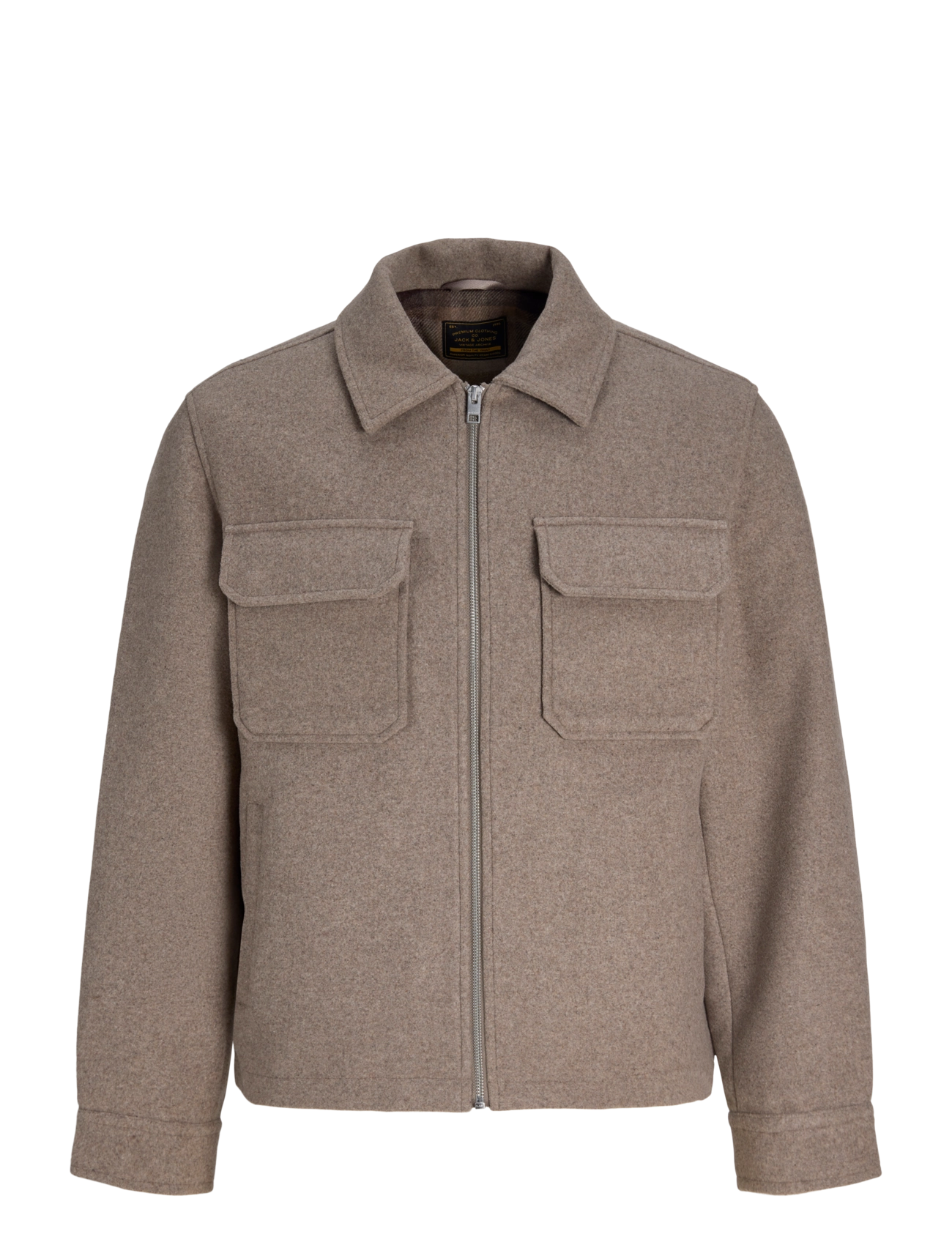 Jack & Jones JPRBLUWAKEFIELD WOOL BLEND JACKET SN - Kleidung - GREIGE / beige