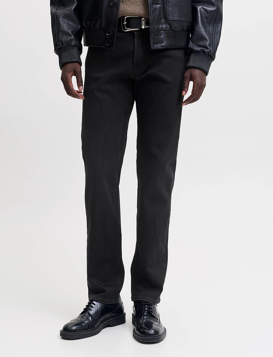 Jack & Jones - JJIMIKE JJORIGINAL HA 682 NOOS - tapered jeans - black denim - 0