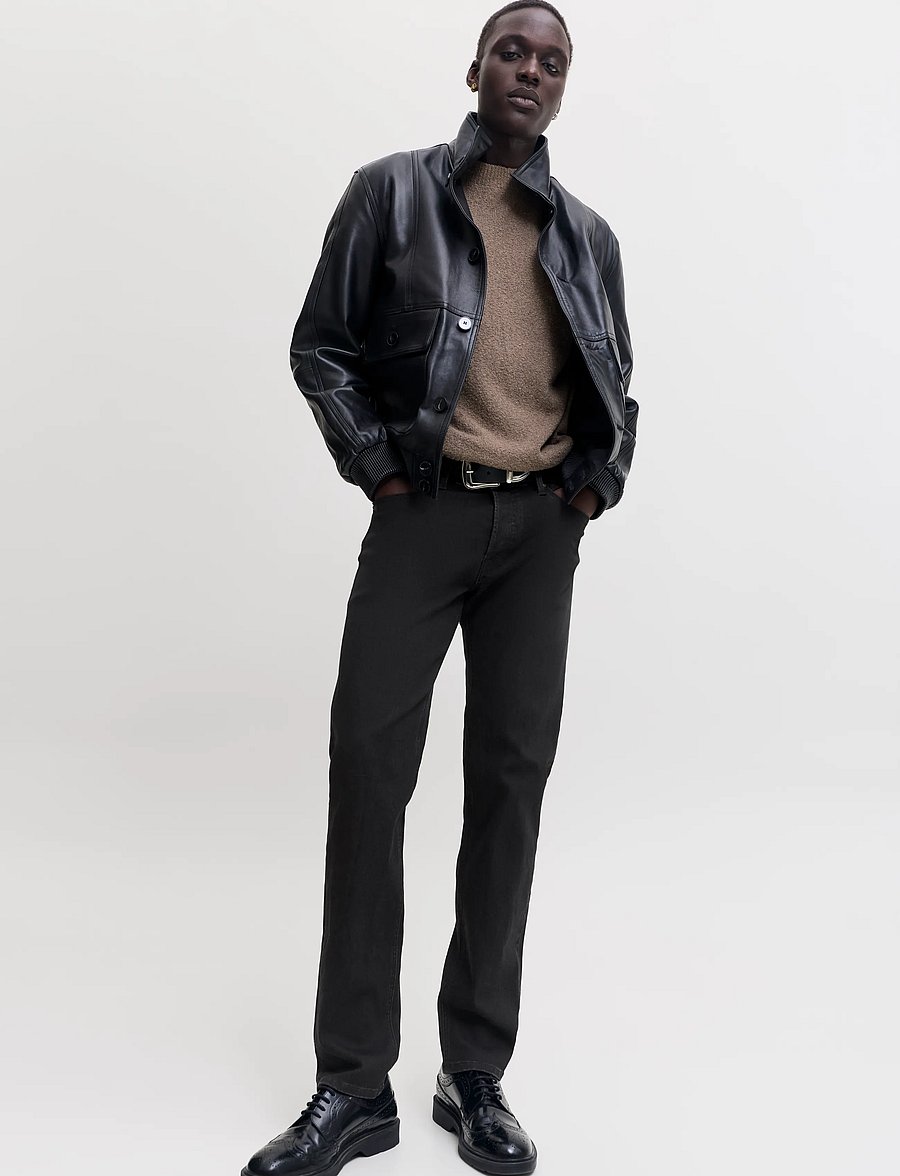 Jack & Jones - JJIMIKE JJORIGINAL HA 682 NOOS - tapered jeans - black denim - 5