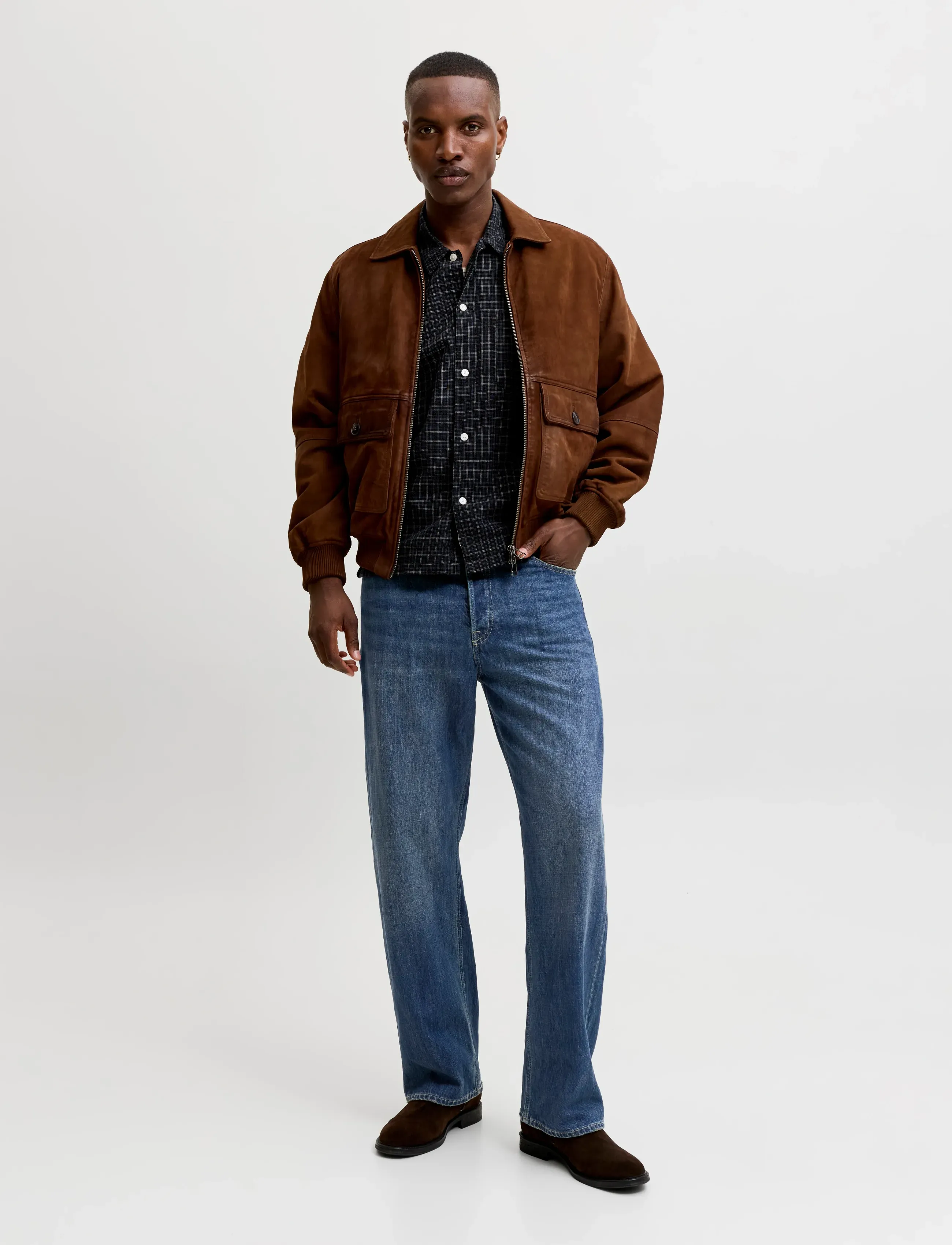 Jack & Jones - JJITED JJCLASSIC SQ 377 LN - regular jeans - blue denim - 4