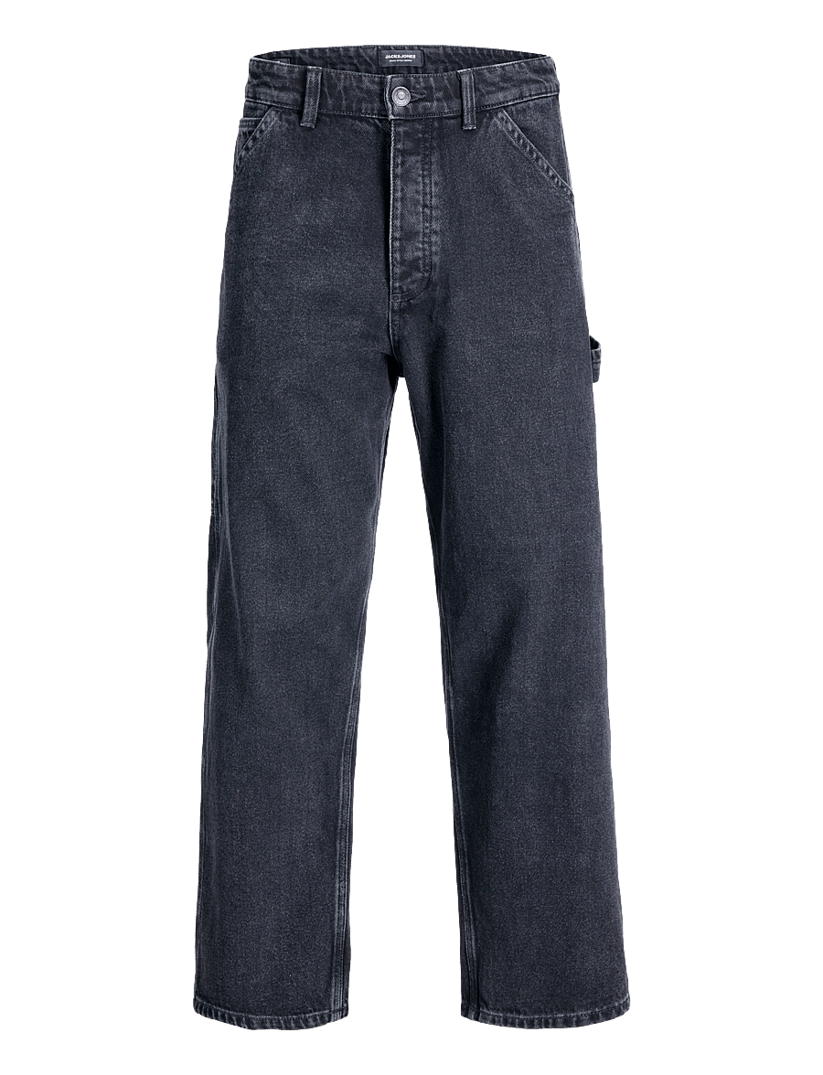 Jack & Jones - JJIALEX JJCARPENTER AT 562 - weite jeans - black denim - 1