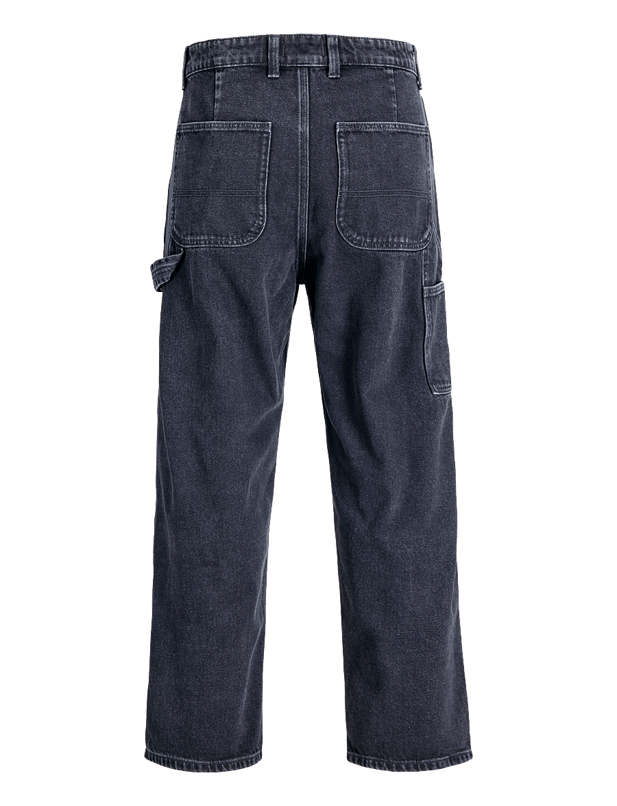 Jack & Jones - JJIALEX JJCARPENTER AT 562 - weite jeans - black denim - 2