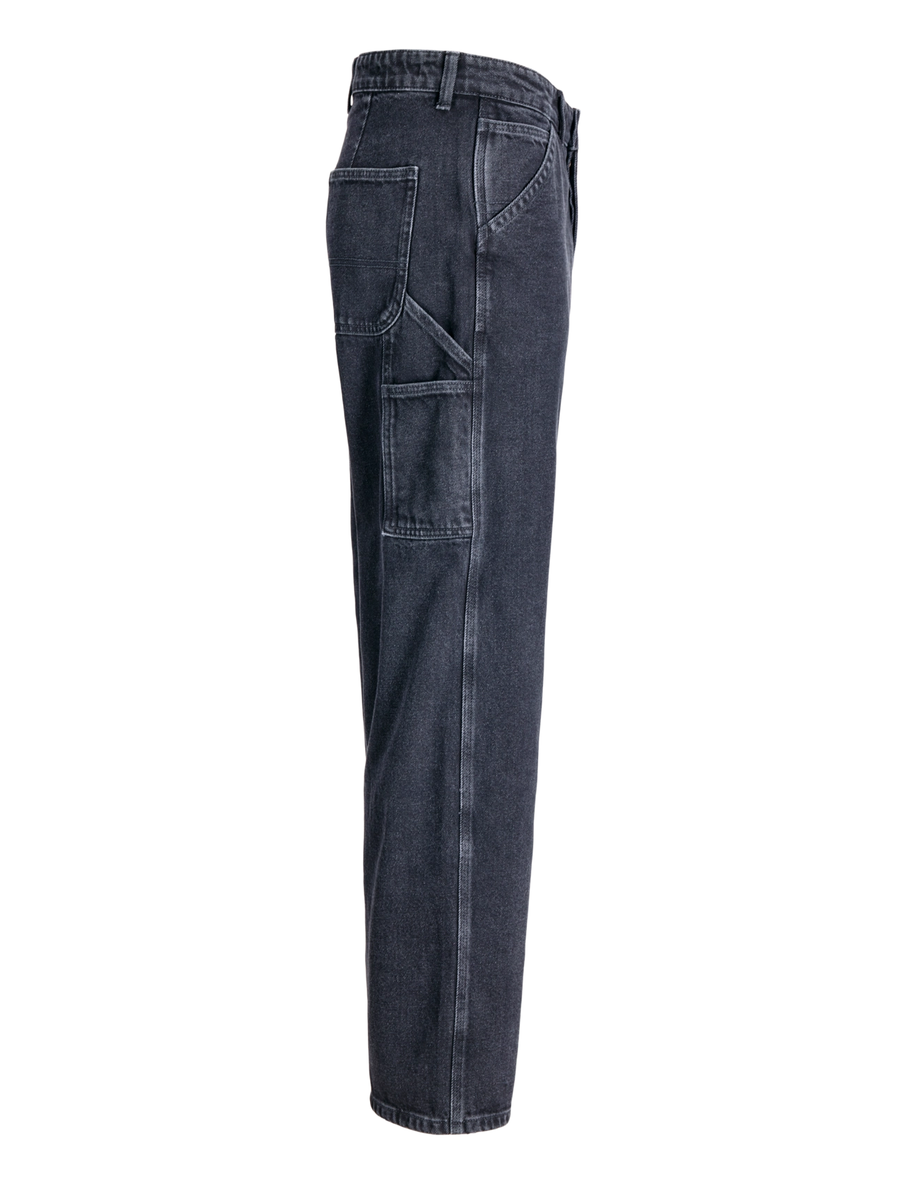 Jack & Jones - JJIALEX JJCARPENTER AT 562 - loose jeans - black denim - 3