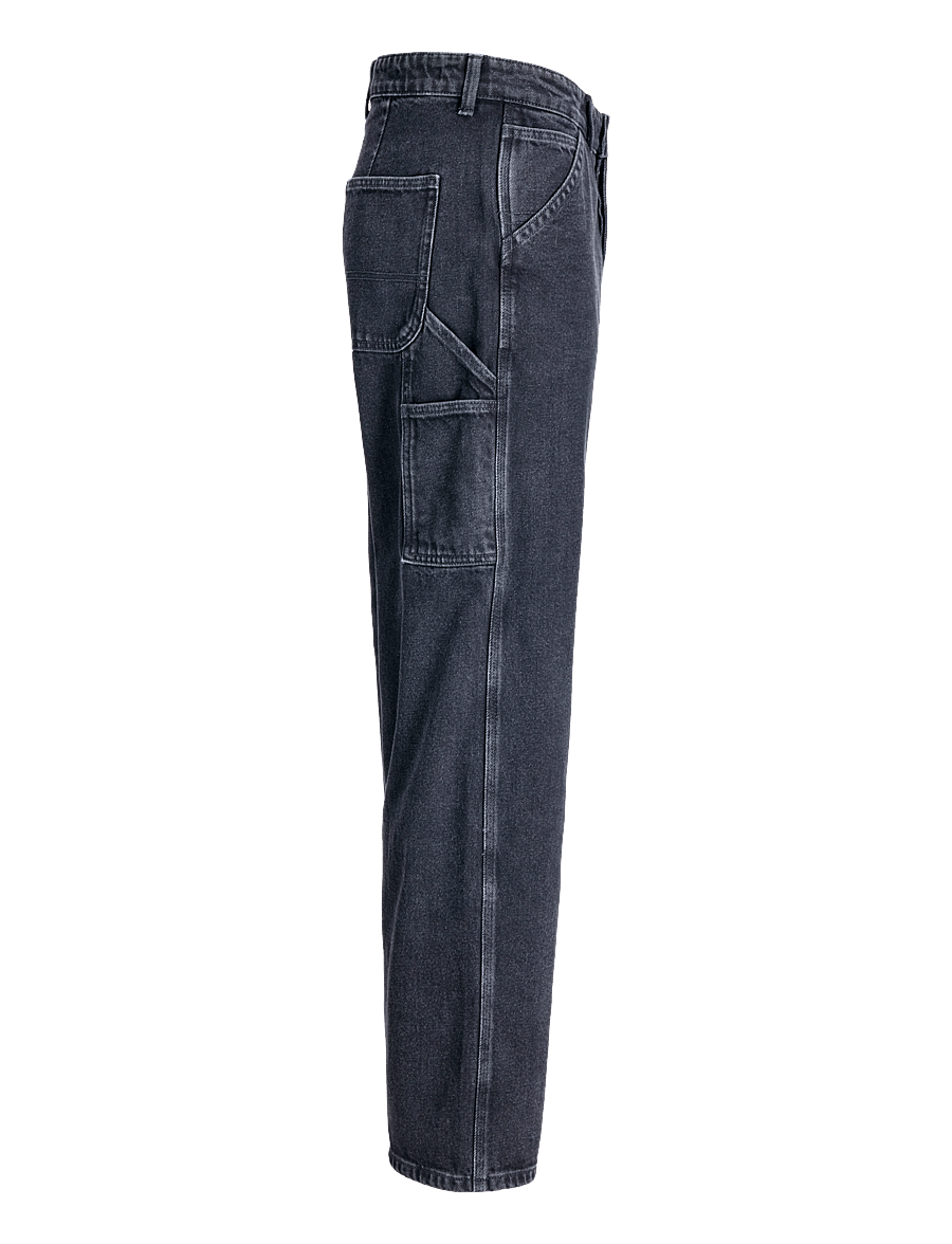 Jack & Jones - JJIALEX JJCARPENTER AT 562 - weite jeans - black denim - 3