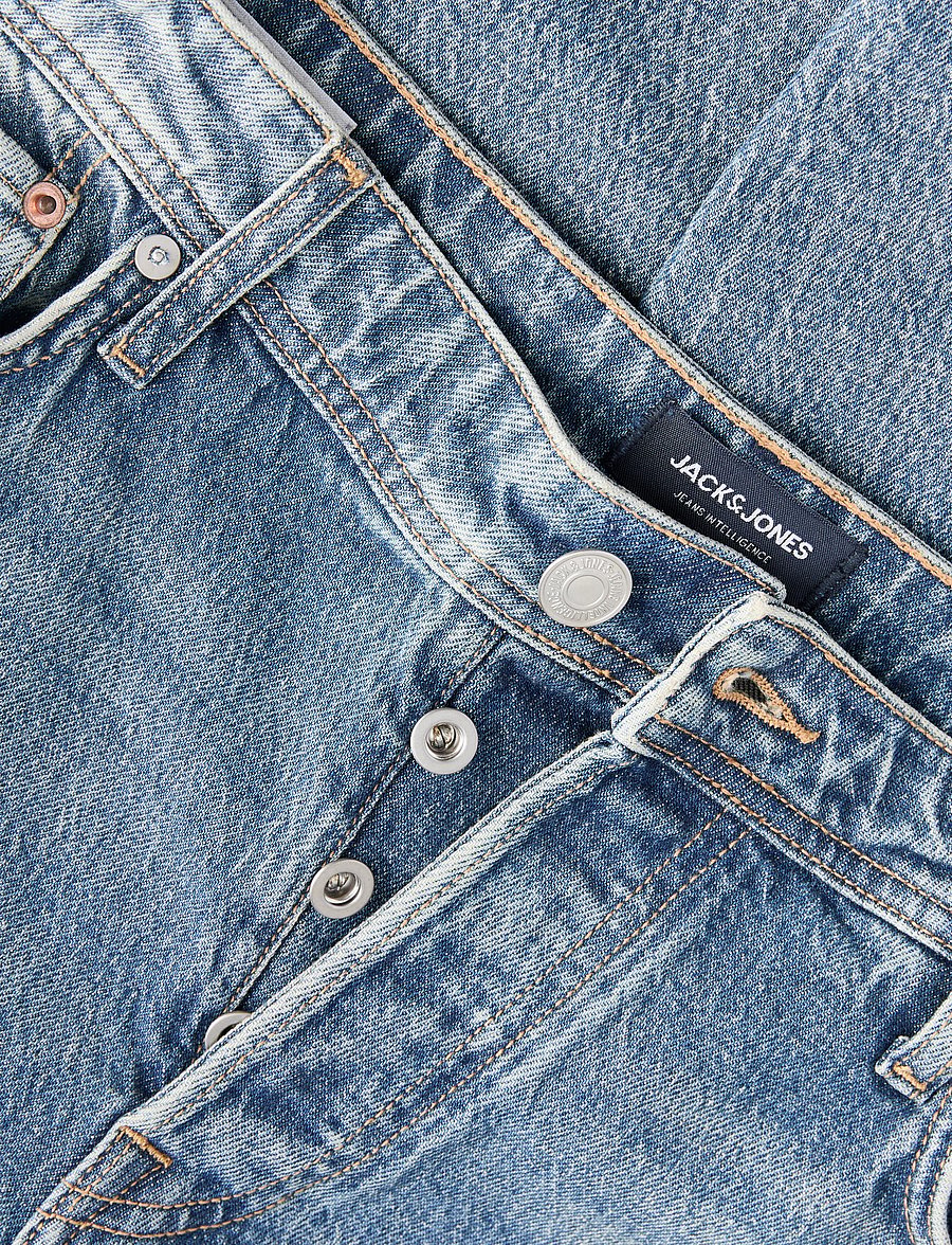 Jack & Jones - JJIMIKE JJORIGINAL ST 175 - schmal zulaufende jeans - blue denim - 3