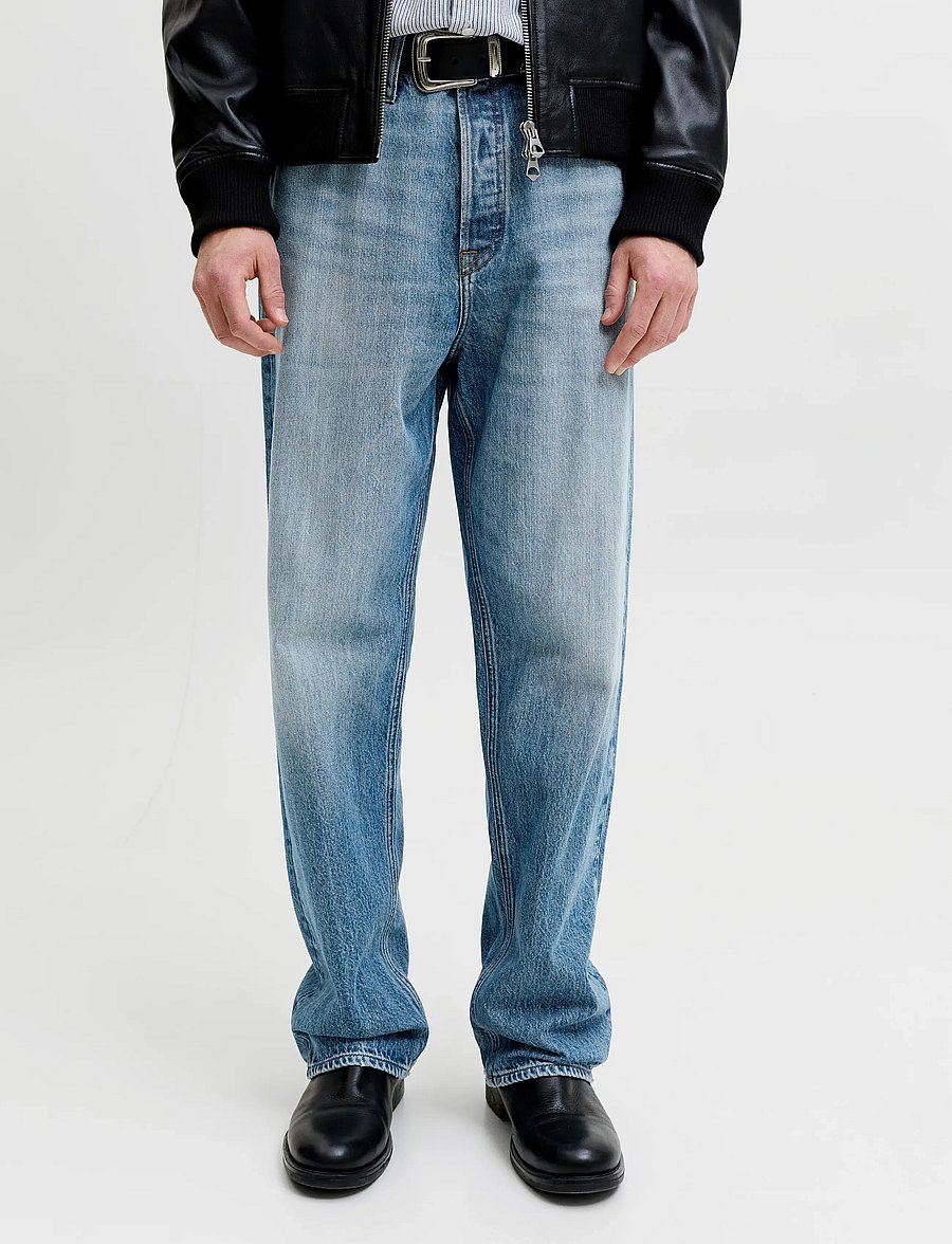 Jack & Jones - JJIALEX JJORIGINAL AM 398 NOOS - weite jeans - blue denim - 0