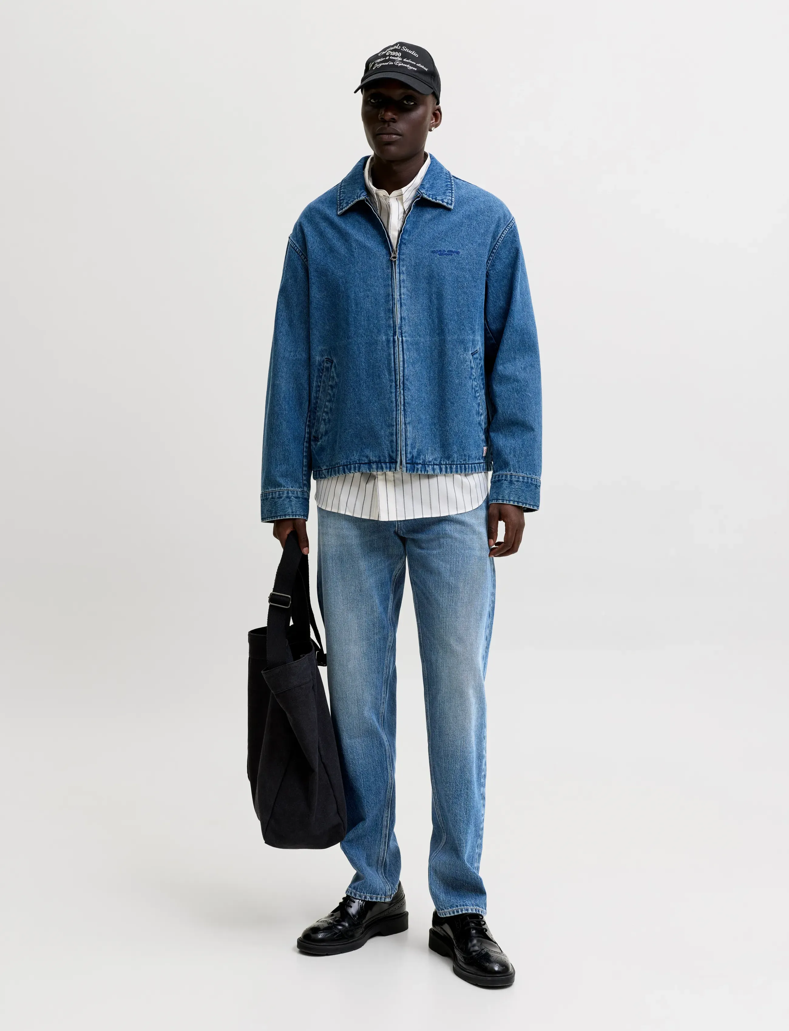 Jack & Jones - JJICHRIS JJORIGINAL SBD 234 NOOS - loose jeans - blue denim - 4