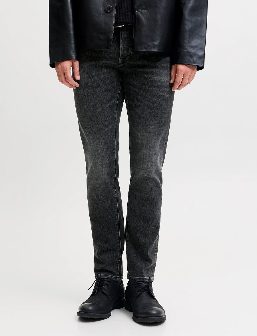 Jack & Jones - JJIGLENN JJFOX SQ 380 NOOS - black denim - 0