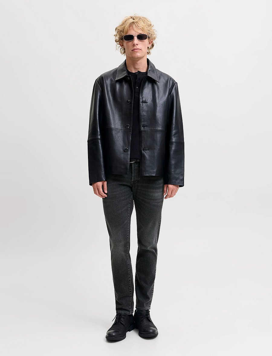 Jack & Jones - JJIGLENN JJFOX SQ 380 NOOS - black denim - 4