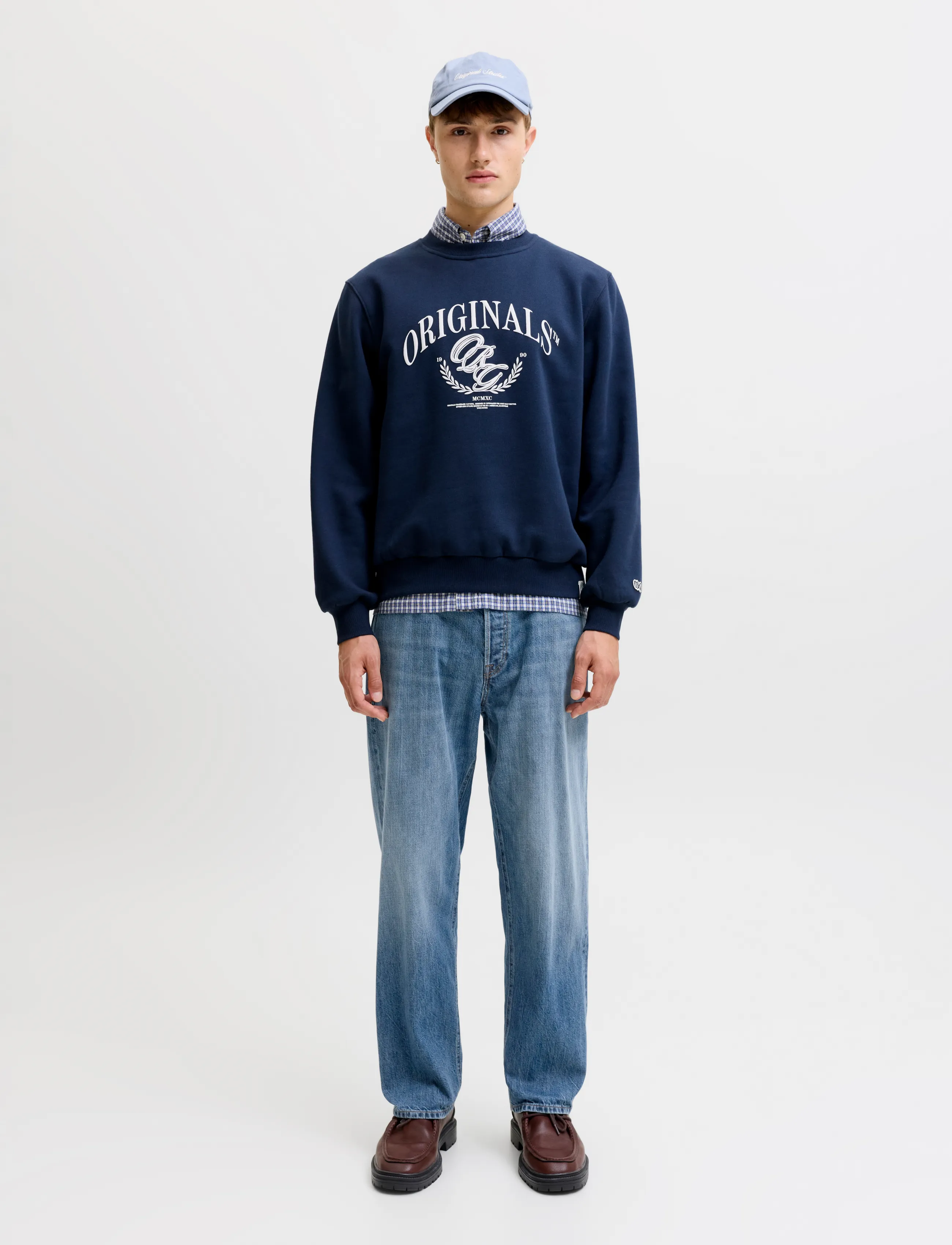 Jack & Jones - JJIEDDIE JJORIGINAL SQ 753 - blue denim - 4