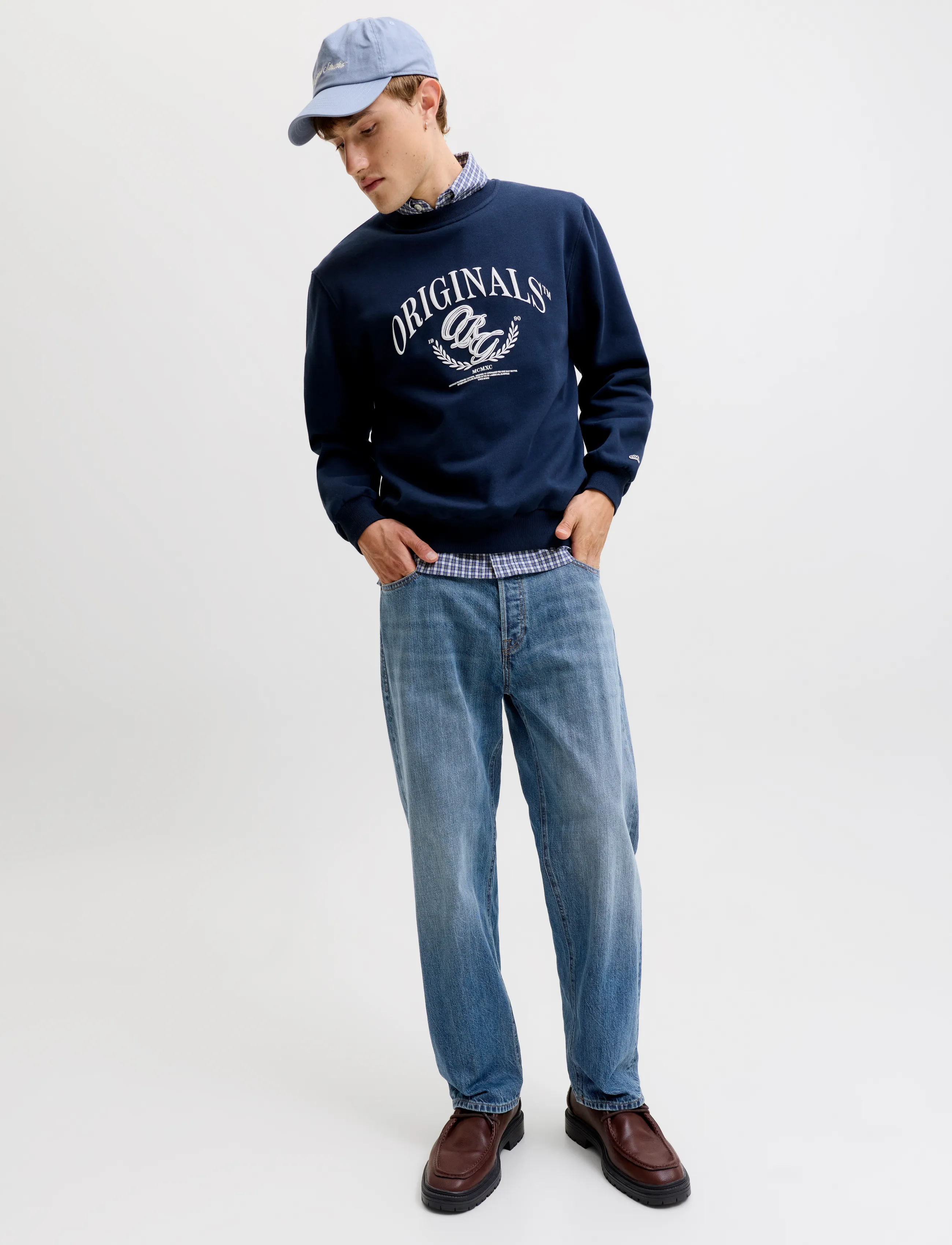 Jack & Jones - JJIEDDIE JJORIGINAL SQ 753 - blue denim - 5