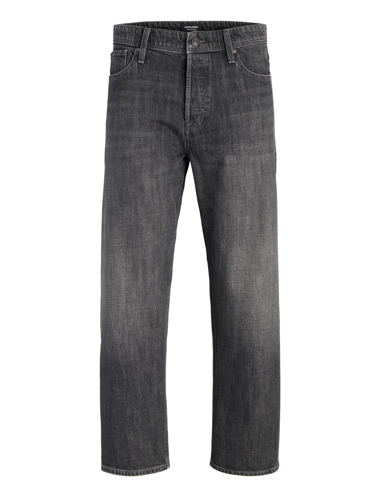 Jack & Jones - JJIEDDIE JJORIGINAL SQ 754 - loose jeans - black denim - 1