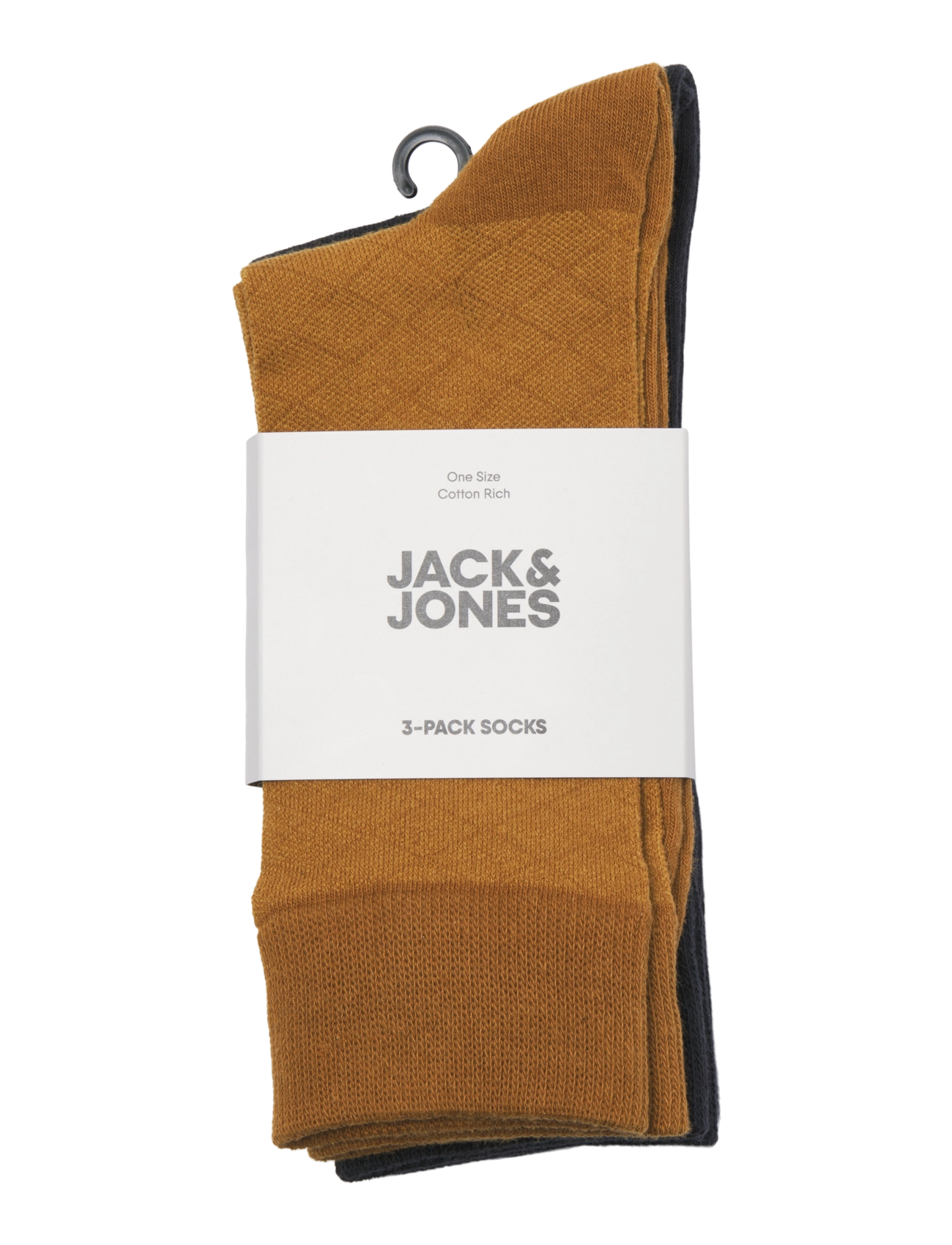 Jack & Jones - JACKAIDEN SOLID SOCKS 3 PACK - asphalt - 1