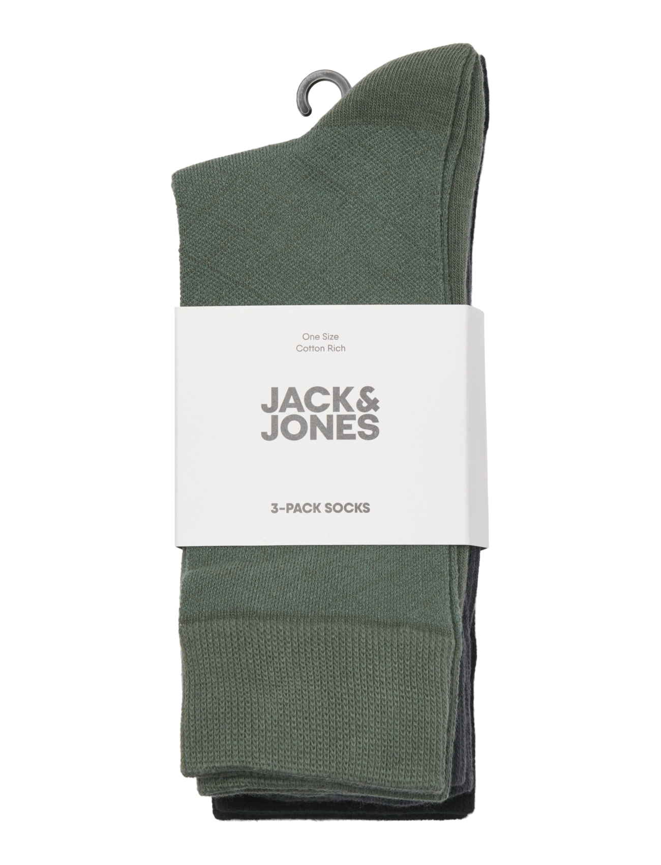 Jack & Jones - JACKAIDEN SOLID SOCKS 3 PACK - crew socks - crown blue - 1