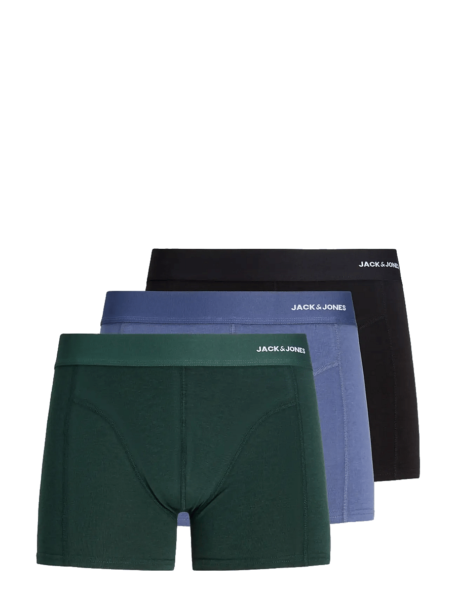 Jack & Jones - JACCOMO SOLID BAMBOO TRUNKS 3 PACK SN - pine grove - 1