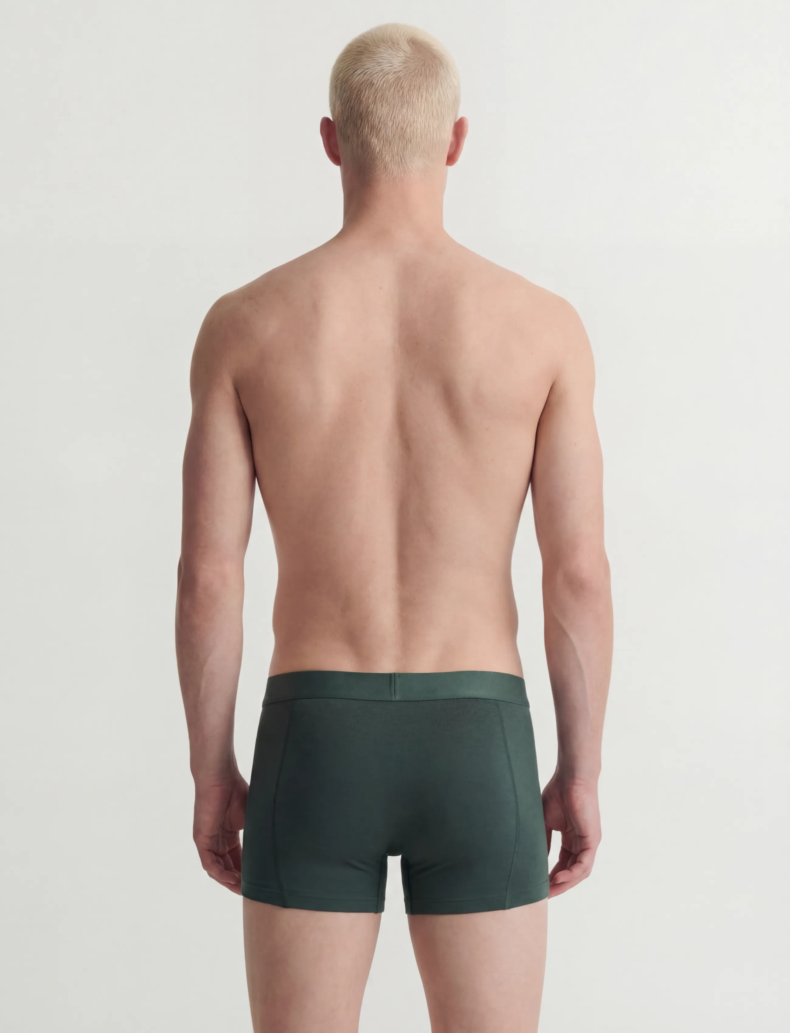 Jack & Jones - JACCOMO SOLID BAMBOO TRUNKS 3 PACK SN - pine grove - 4