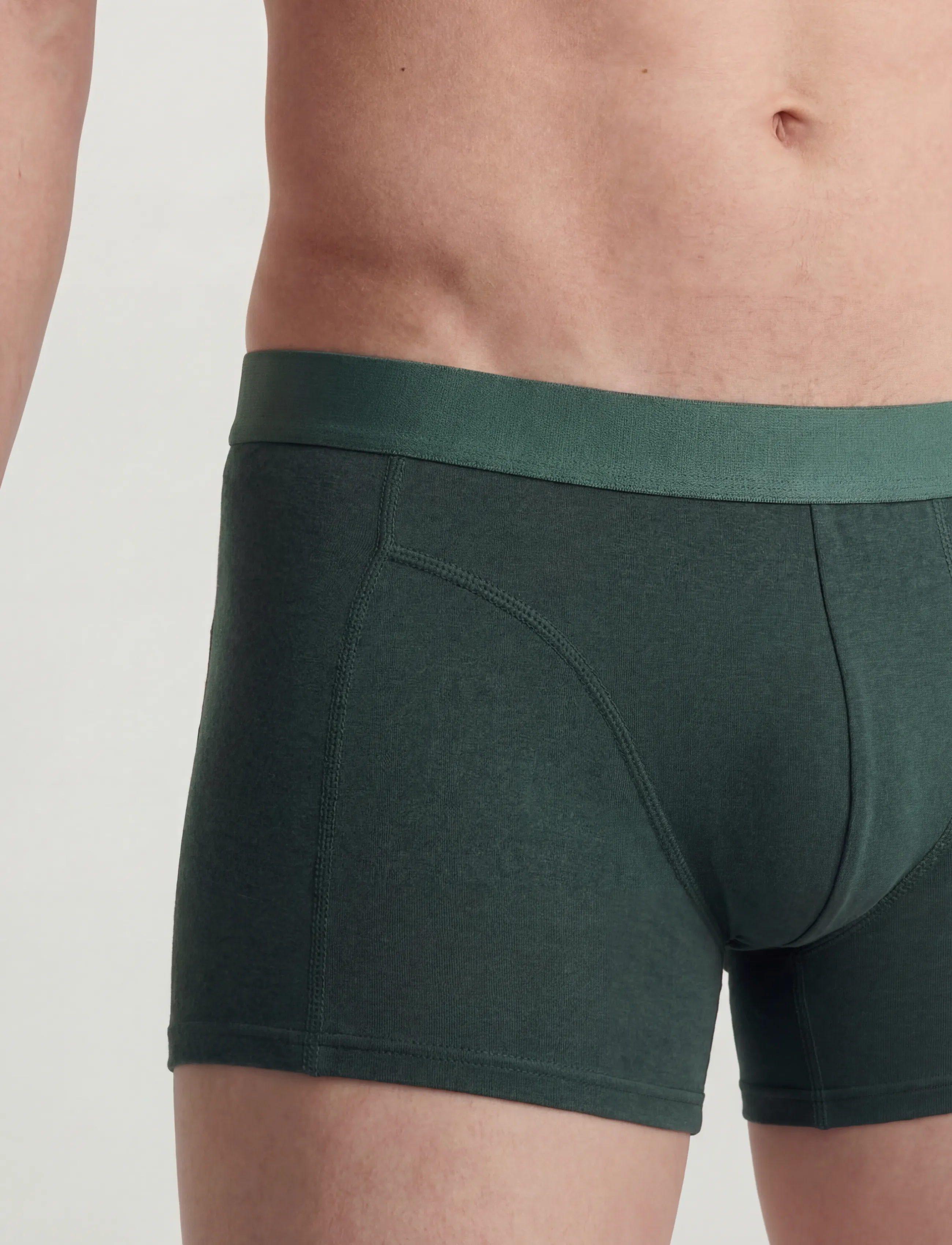 Jack & Jones - JACCOMO SOLID BAMBOO TRUNKS 3 PACK SN - pine grove - 5