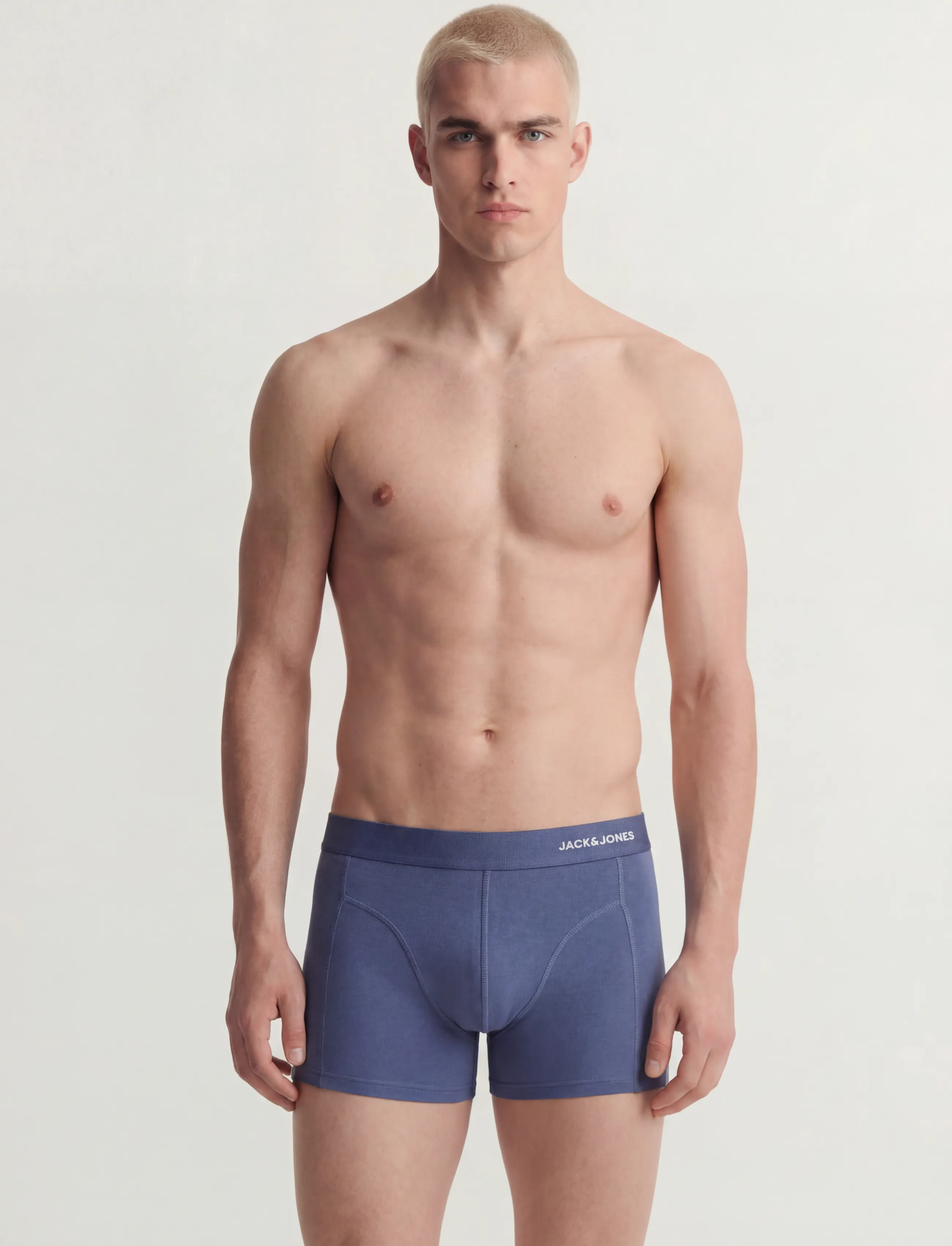 Jack & Jones JACCOMO SOLID BAMBOO TRUNKS 3 PACK SN - Underbukser - PINE GROVE / green