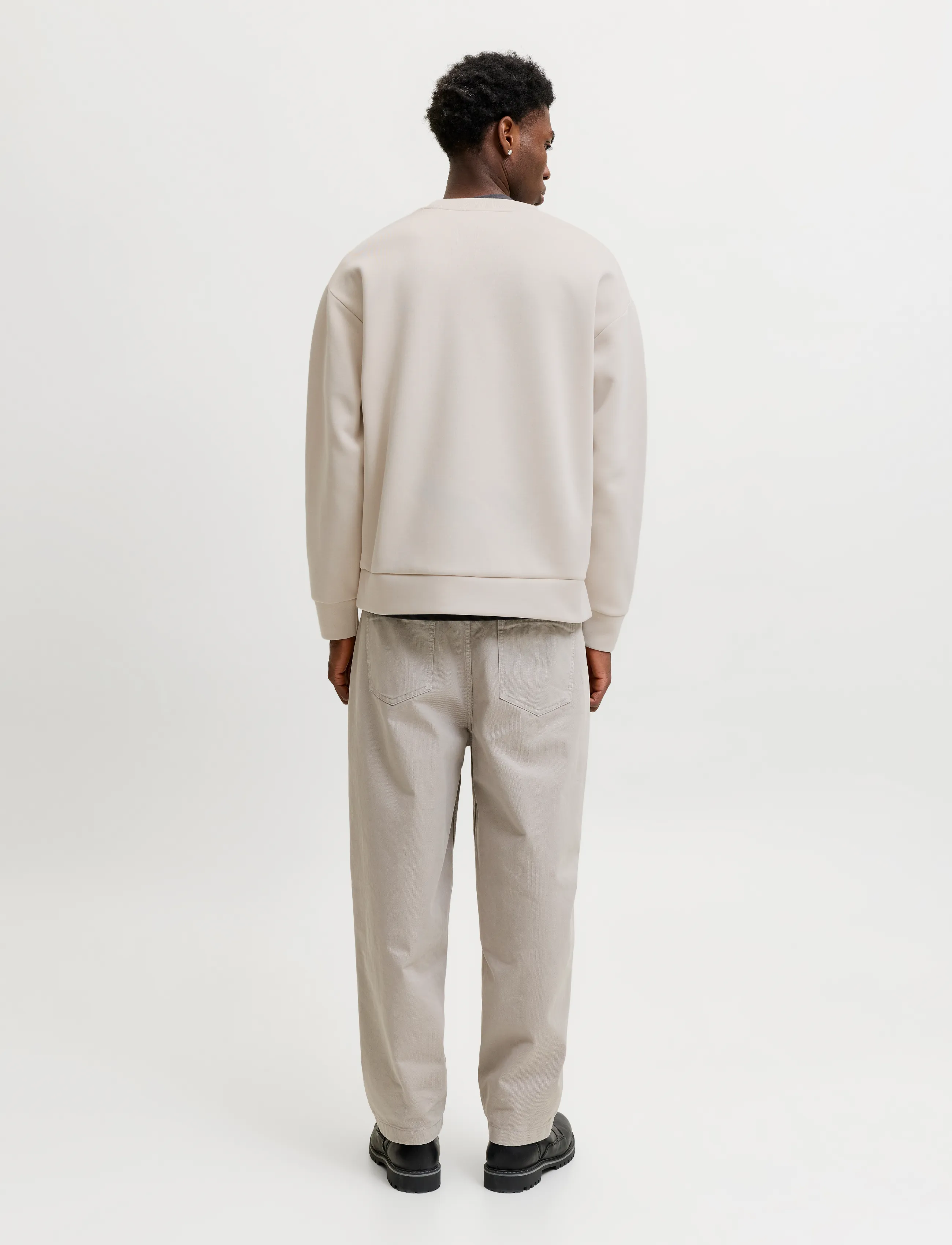 Jack & Jones - JJEBARRON SWEAT CREW NECK NOOS - sweatshirts - moonbeam - 2
