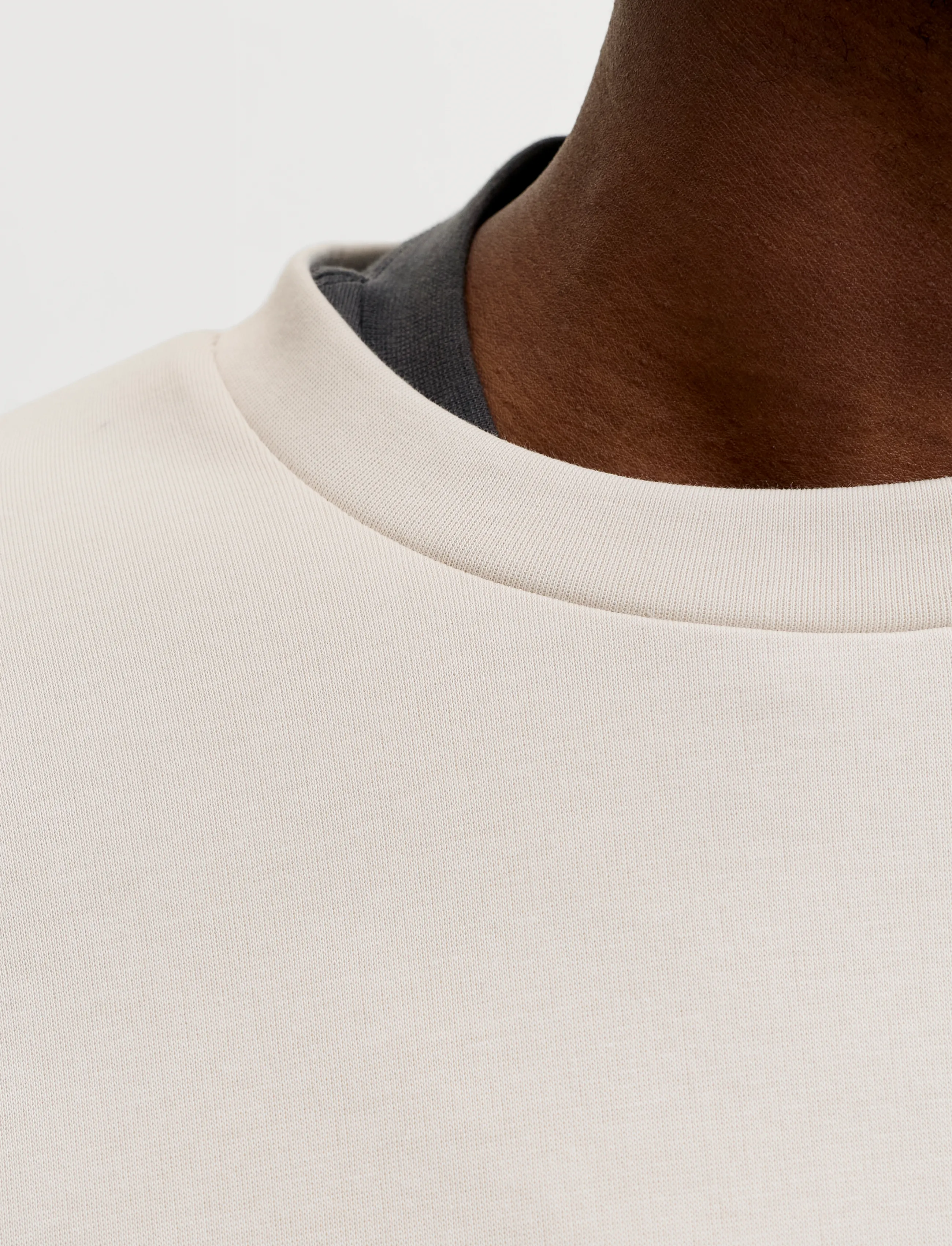 Jack & Jones - JJEBARRON SWEAT CREW NECK NOOS - sweatshirts - moonbeam - 4