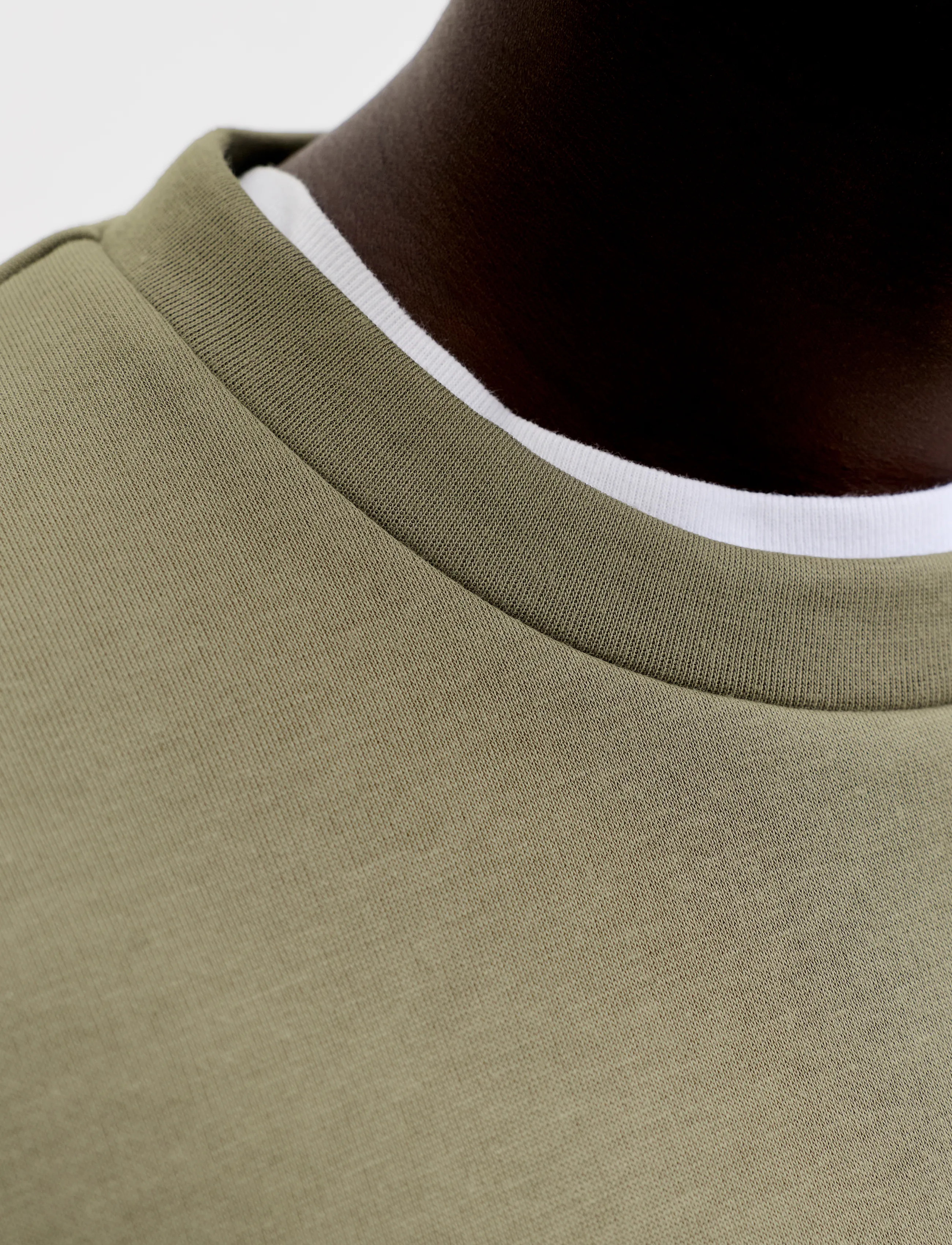 Jack & Jones - JJEBARRON SWEAT CREW NECK NOOS - sweatshirts - vetiver - 4