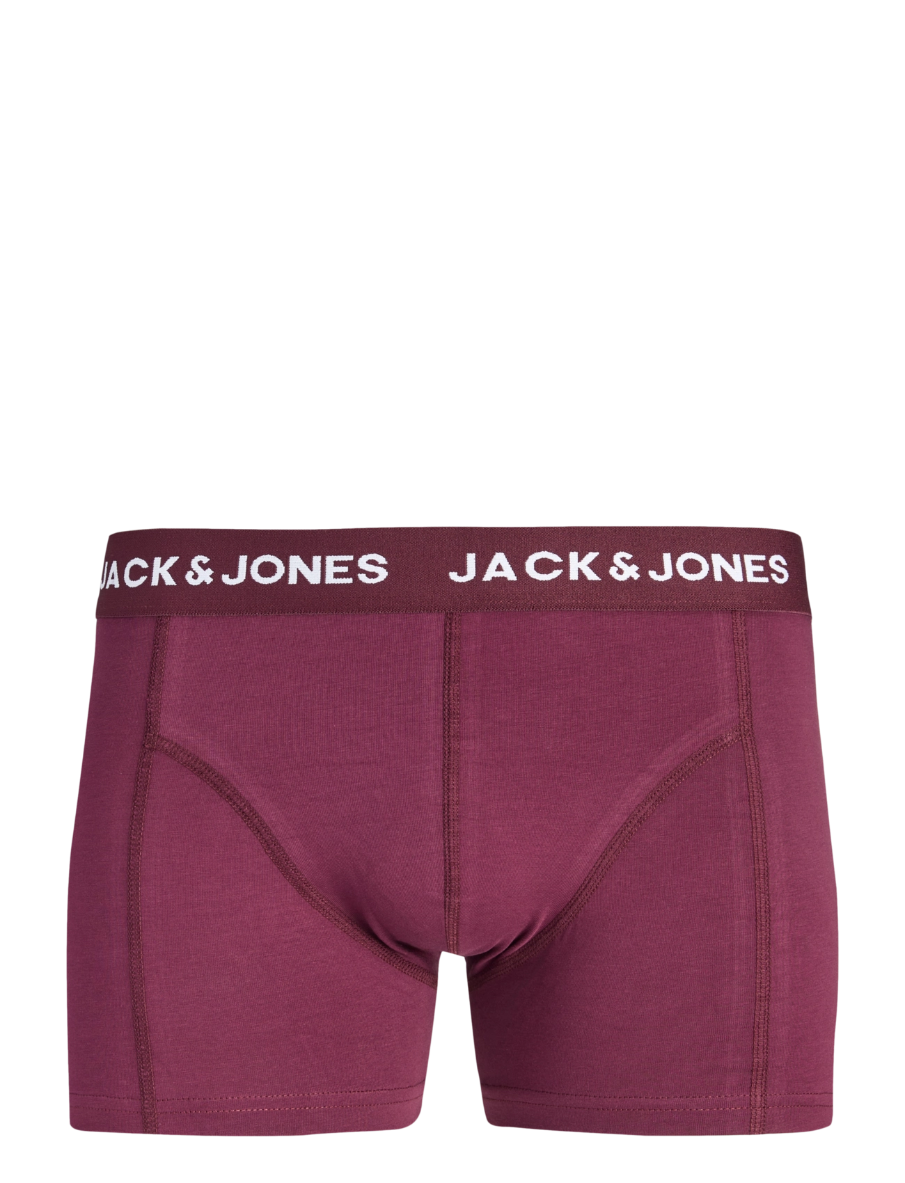 Jack & Jones - JACJOTA SOLID TRUNKS 3 PACK - boxershorts - windsor wine - 3