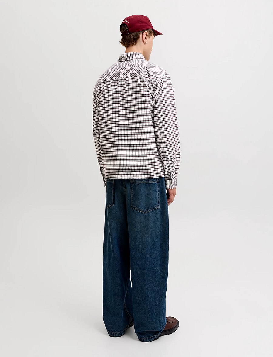 Jack & Jones - JORFREDERIKSBERG OXFORD SHIRT LS SN - mønstrede skjorter - chocolate truffle - 3