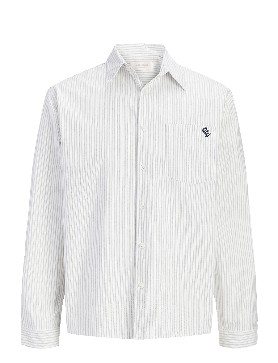 Jack & Jones - JORFREDERIKSBERG OXFORD SHIRT LS SN - snow white - 1
