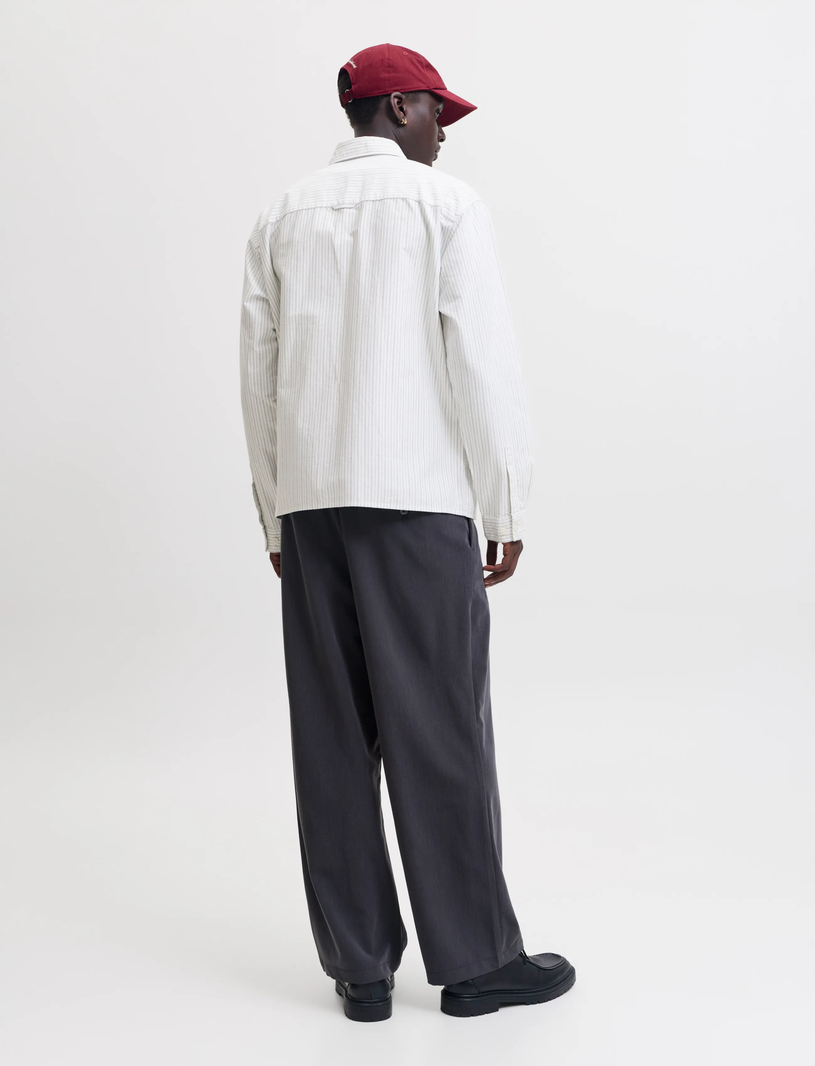 Jack & Jones - JORFREDERIKSBERG OXFORD SHIRT LS SN - snow white - 3