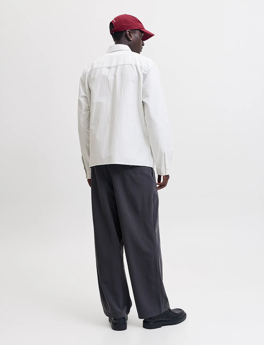Jack & Jones - JORFREDERIKSBERG OXFORD SHIRT LS SN - snow white - 3