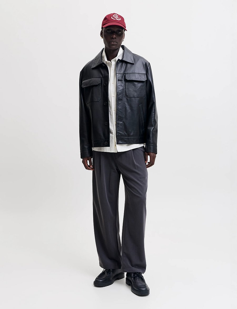 Jack & Jones - JORFREDERIKSBERG OXFORD SHIRT LS SN - snow white - 4