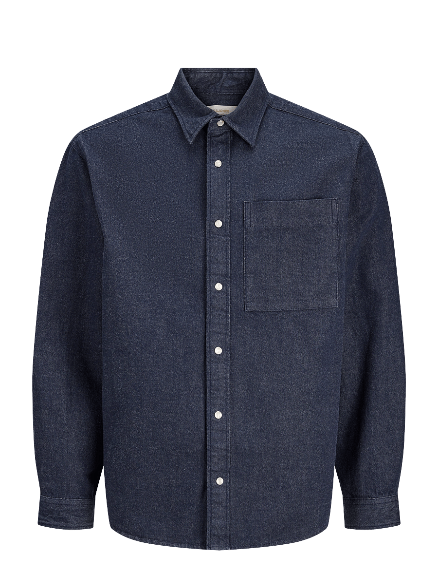 Jack & Jones - JORFREDERIKSBERG WASHED DENIM LS - jeanshemden - sky captain - 1