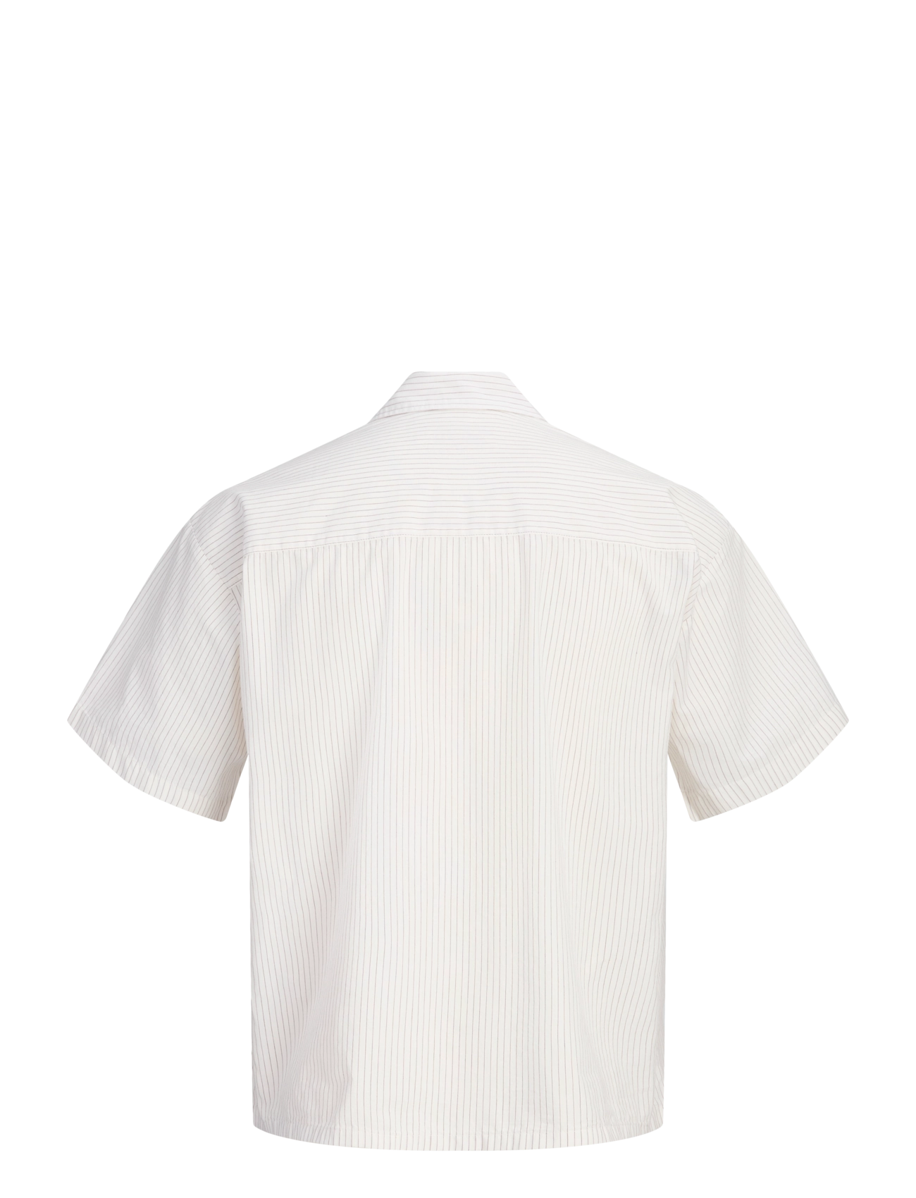 Jack & Jones - JORATOCHA EMBROIDERY SHIRT SS - gestreifte hemden - cloud dancer - 1