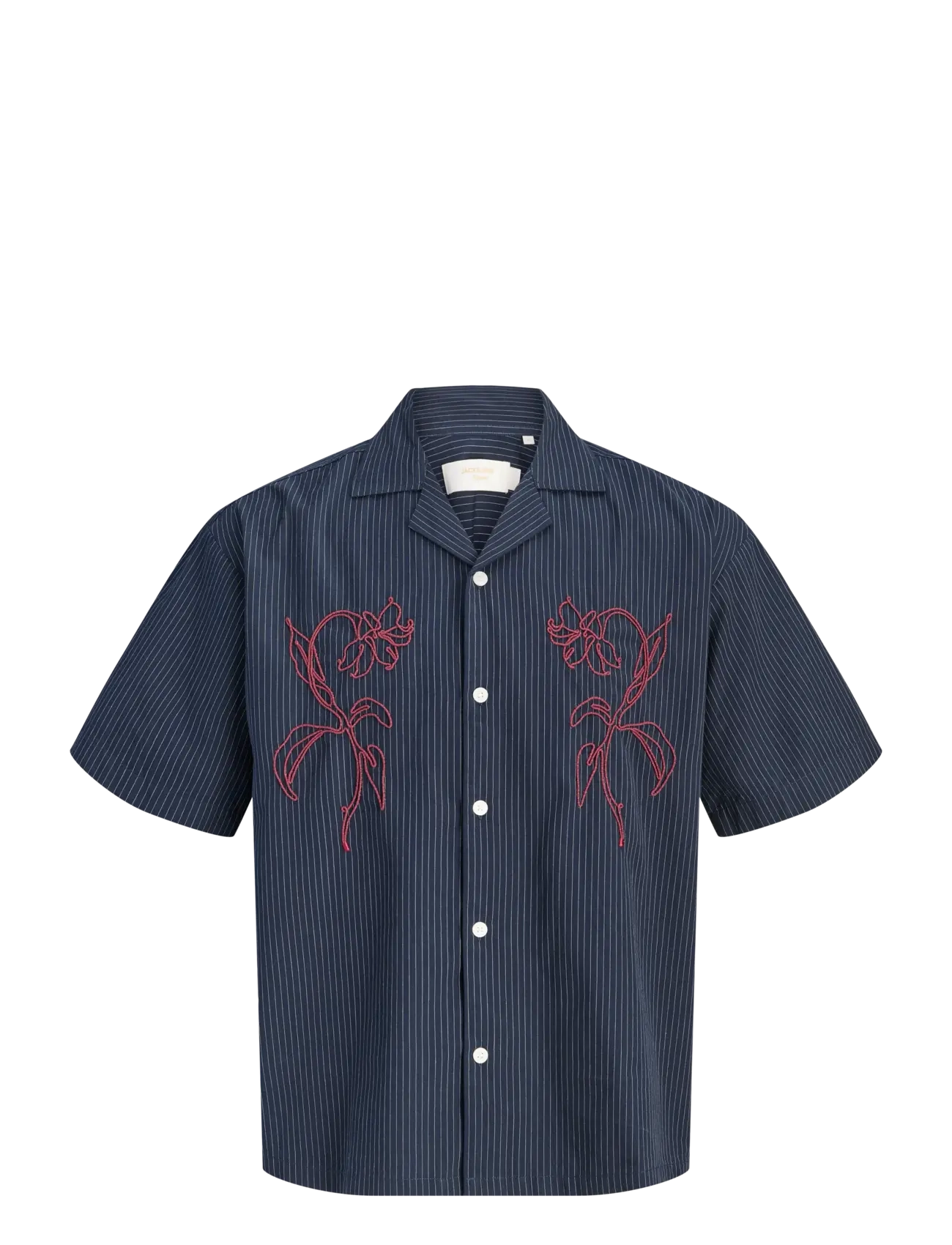 Jack & Jones - JORATOCHA EMBROIDERY SHIRT SS - sky captain - 1