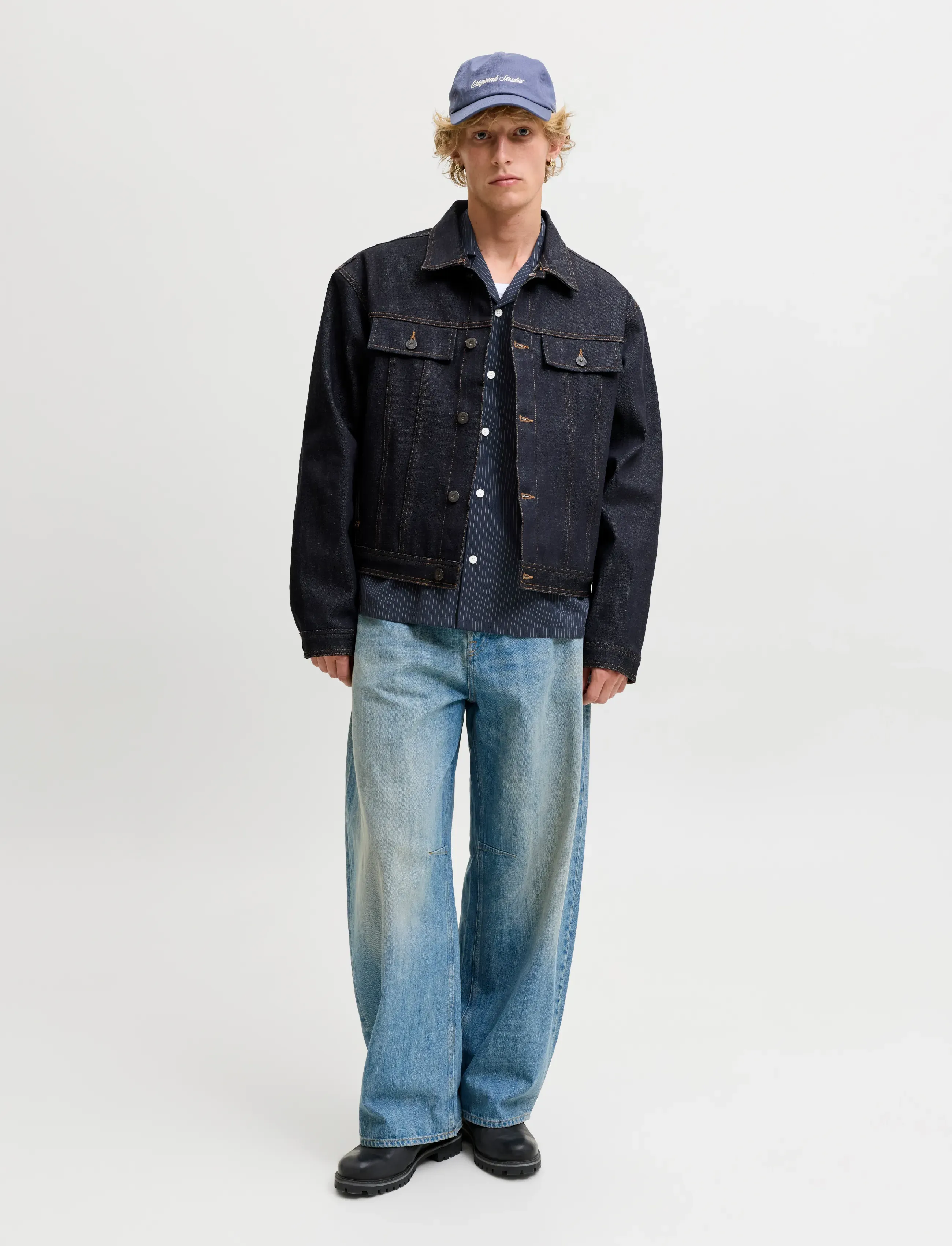 Jack & Jones - JORATOCHA EMBROIDERY SHIRT SS - sky captain - 4