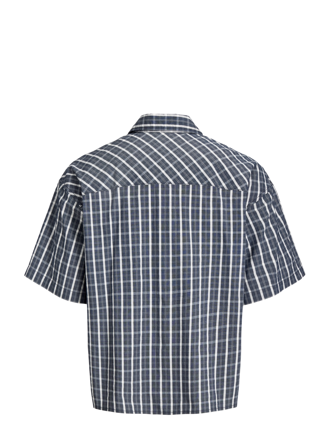 Jack & Jones - JORATOCHA CHECK SHIRT SS - karierte hemden - sky captain - 1