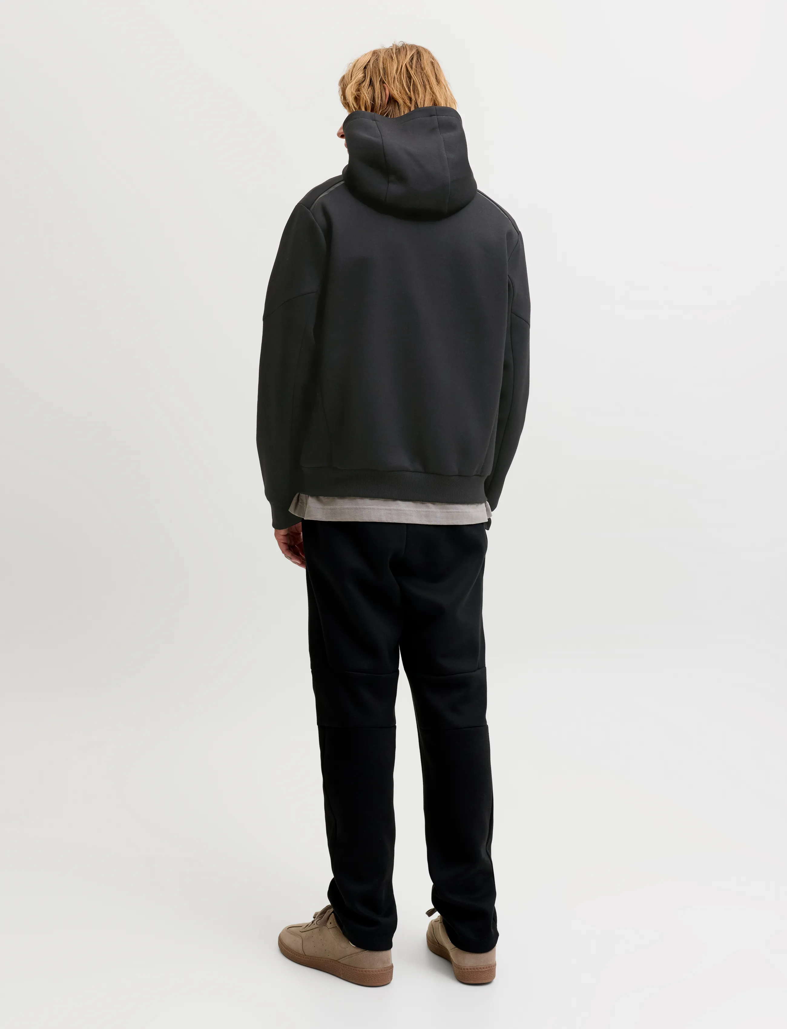 Jack & Jones - JCOFUSION SWEAT FULL ZIP HOOD - black - 3