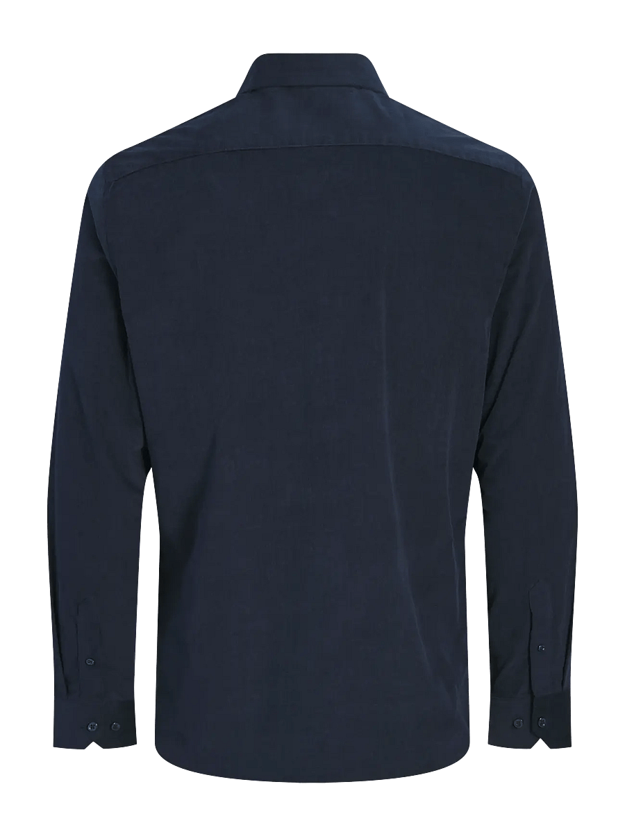 Jack & Jones - JPRBLAPARKER CORDUROY L/S SHIRT BF - velvetsärgid - night sky - 1
