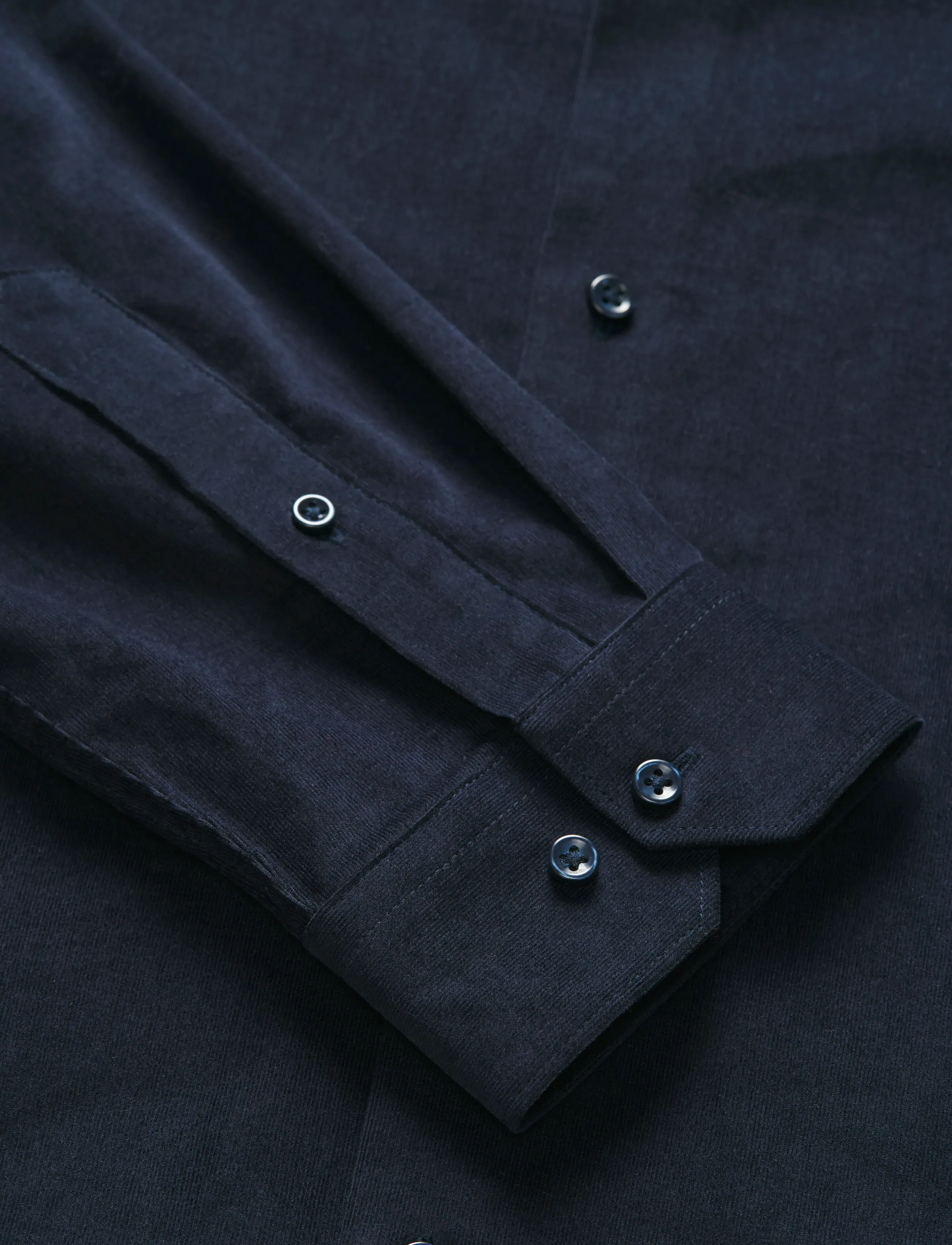Jack & Jones - JPRBLAPARKER CORDUROY L/S SHIRT BF - velvetsärgid - night sky - 3