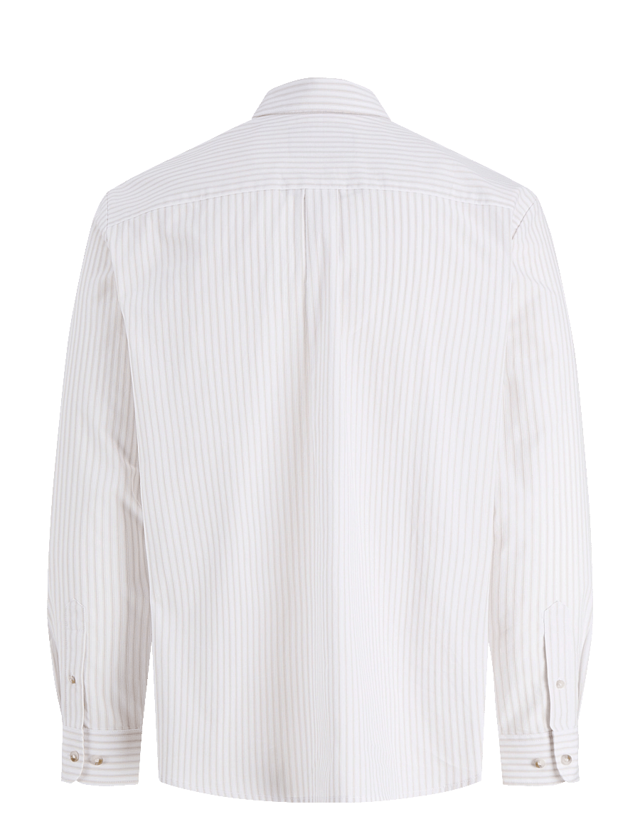 Jack & Jones - JPRBLAEDWARD DOBBY L/S SHIRT - ternede skjorter - ancient scroll - 1
