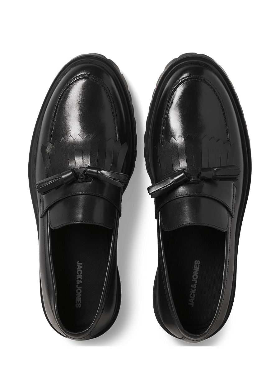 Jack & Jones - JFWMILANO LEATHER LOAFER - kollektioner - black - 2