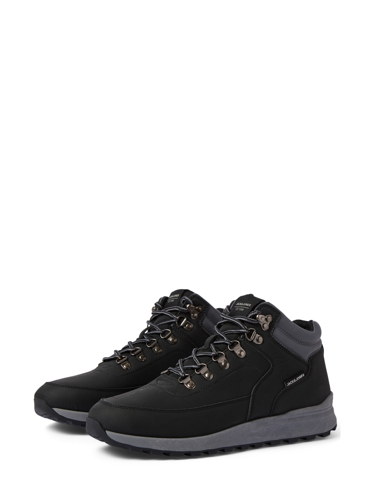 Jack & Jones - JFWEATON PU BOOT INTERNATIONAL CAMPAIGN - autumn savings - anthracite - 5