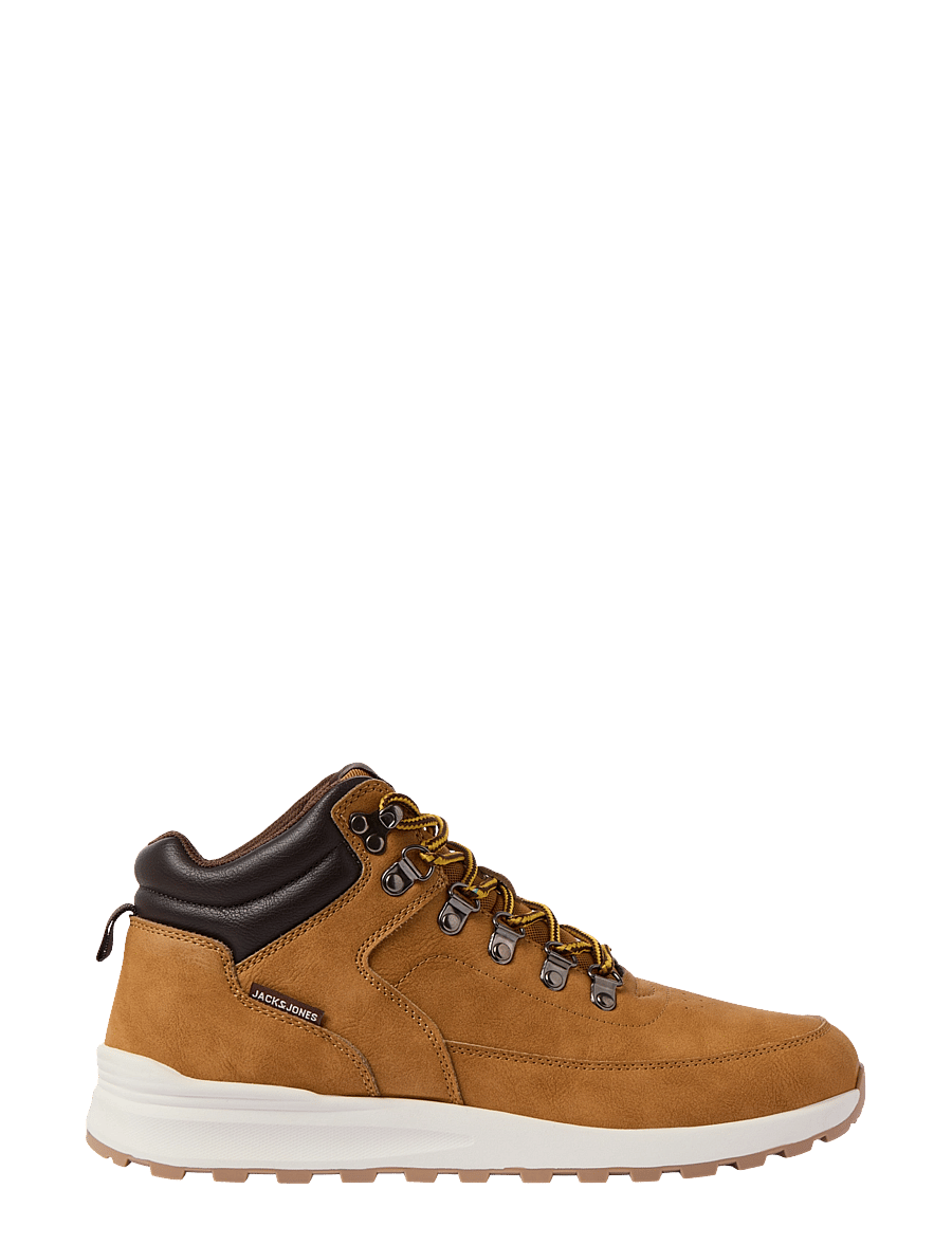 Jack & Jones - JFWEATON PU BOOT INTERNATIONAL CAMPAIGN - schnürstiefel - honey - 1