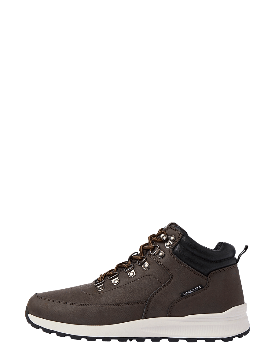 Jack & Jones - JFWEATON PU BOOT INTERNATIONAL CAMPAIGN - laced boots - java - 0