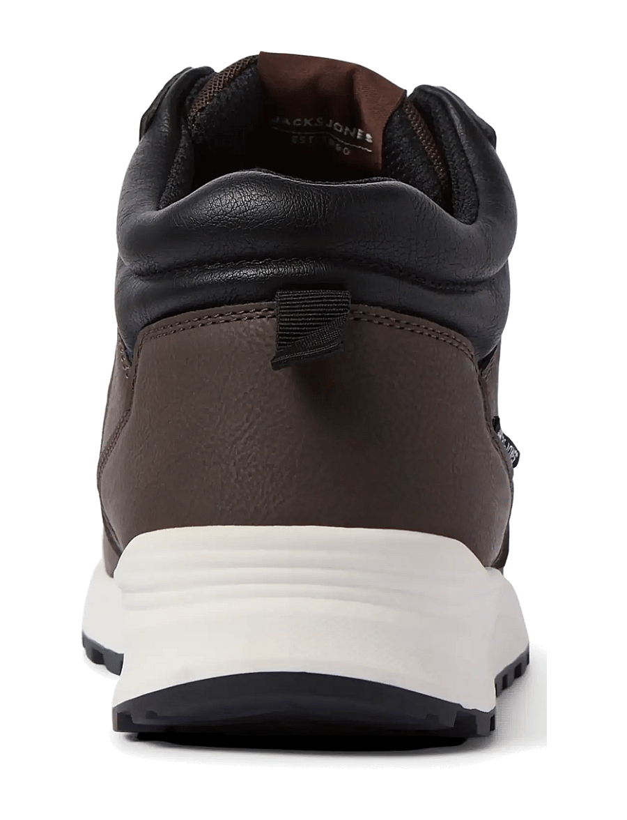 Jack & Jones - JFWEATON PU BOOT INTERNATIONAL CAMPAIGN - laced boots - java - 2