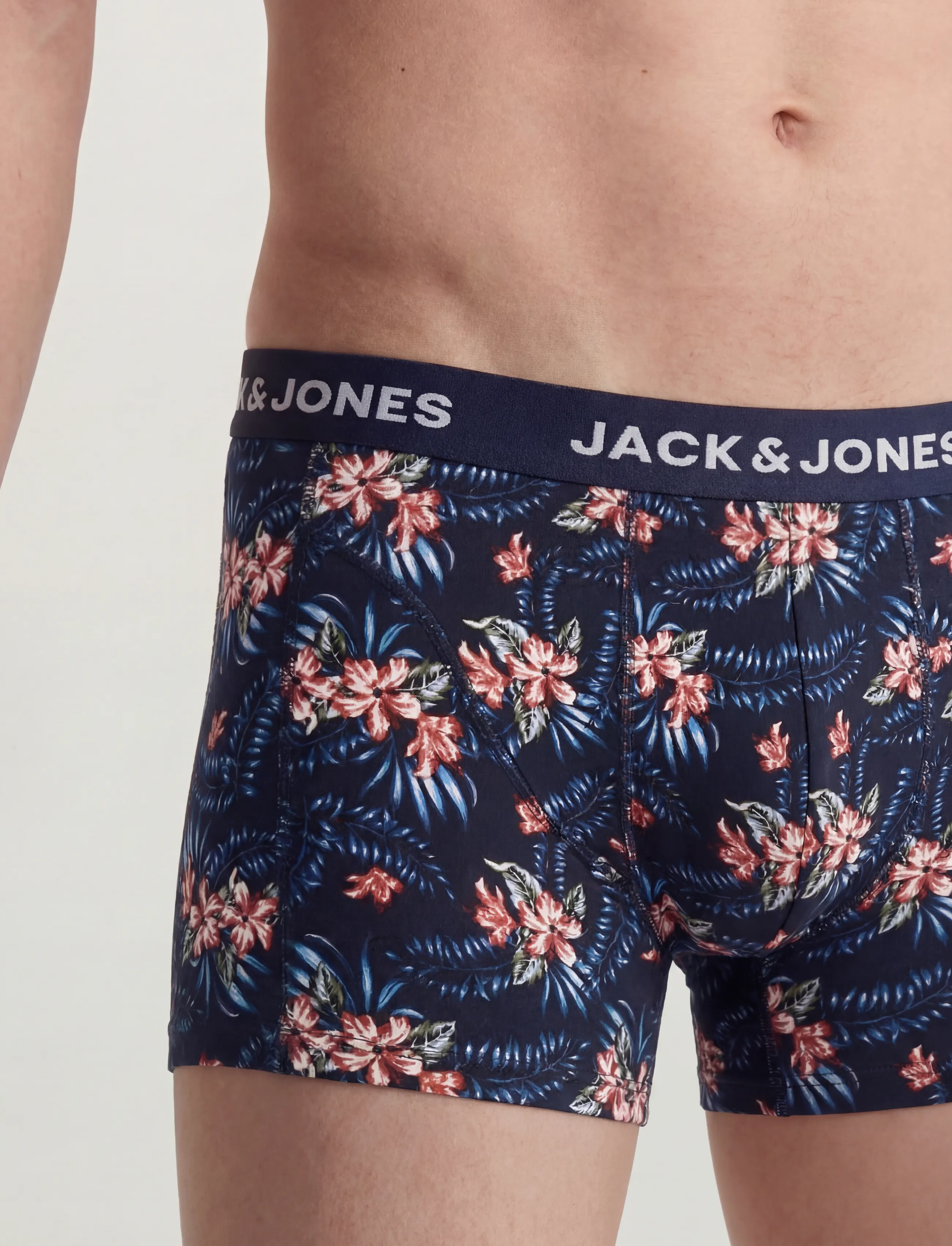 Jack & Jones - JACLAMINE FLOWER TRUNKS 3 PACK SN - sky captain - 5